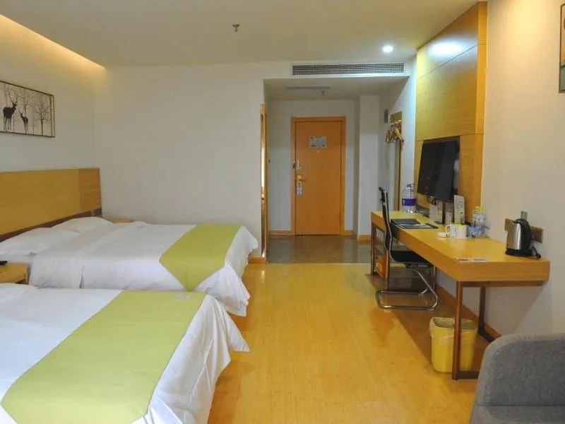 Bed in GreenTree Alliance Liaocheng Dongchangfu District Chenkou Road Liaocheng University Hotel