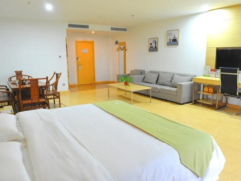 Bed in GreenTree Alliance Liaocheng Dongchangfu District Chenkou Road Liaocheng University Hotel