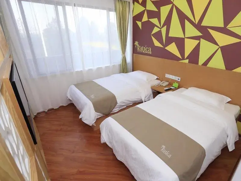 Bed in Vatica Hefei Binhu District Guangxi Road Exhibition Center Hotel Bed in Vatica Hefei Binhu District Guangxi Road Exhibition Center Hotel