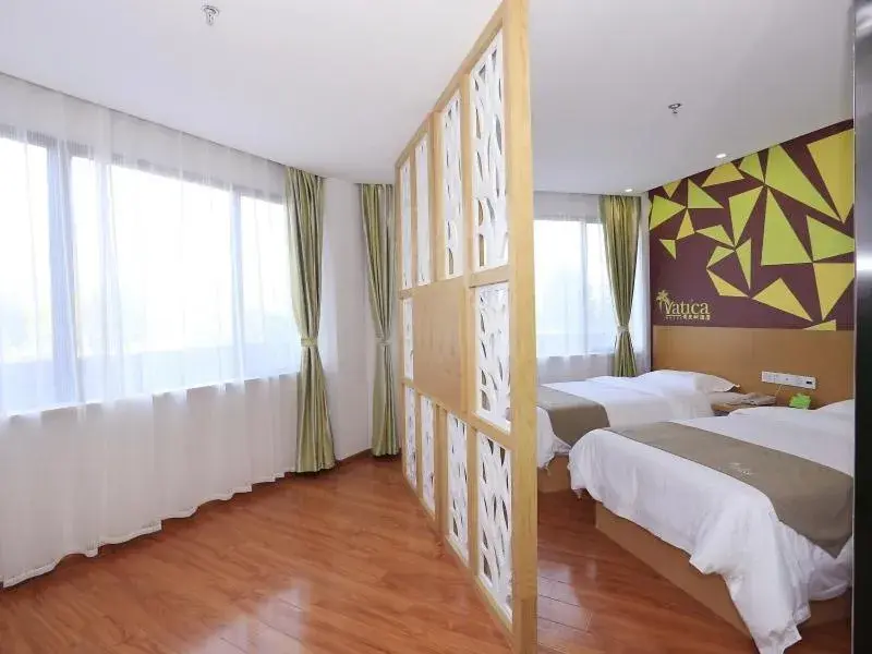 Bed in Vatica Hefei Binhu District Guangxi Road Exhibition Center Hotel Bed in Vatica Hefei Binhu District Guangxi Road Exhibition Center Hotel