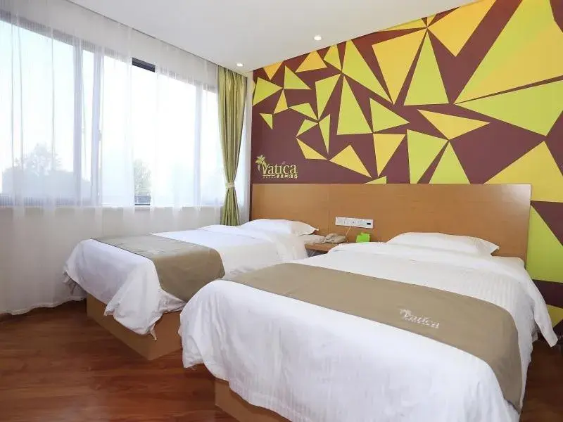 Bed in Vatica Hefei Binhu District Guangxi Road Exhibition Center Hotel Bed in Vatica Hefei Binhu District Guangxi Road Exhibition Center Hotel