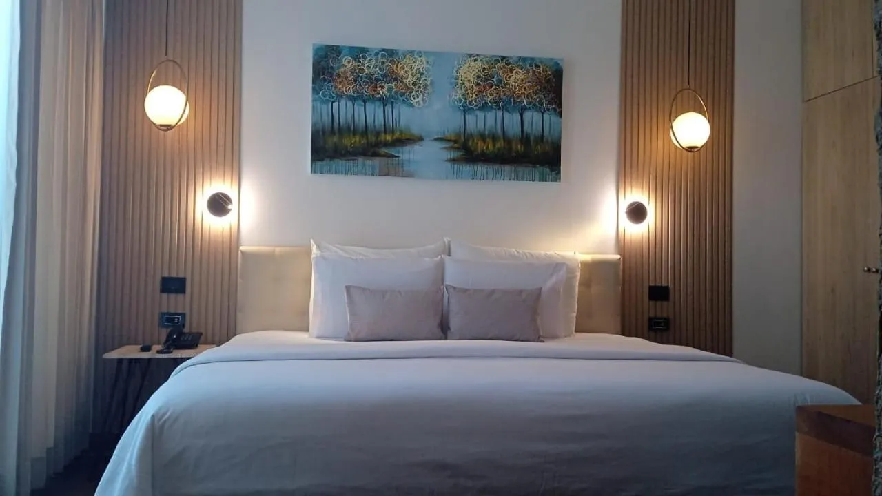 Bed in Hotel La Isla