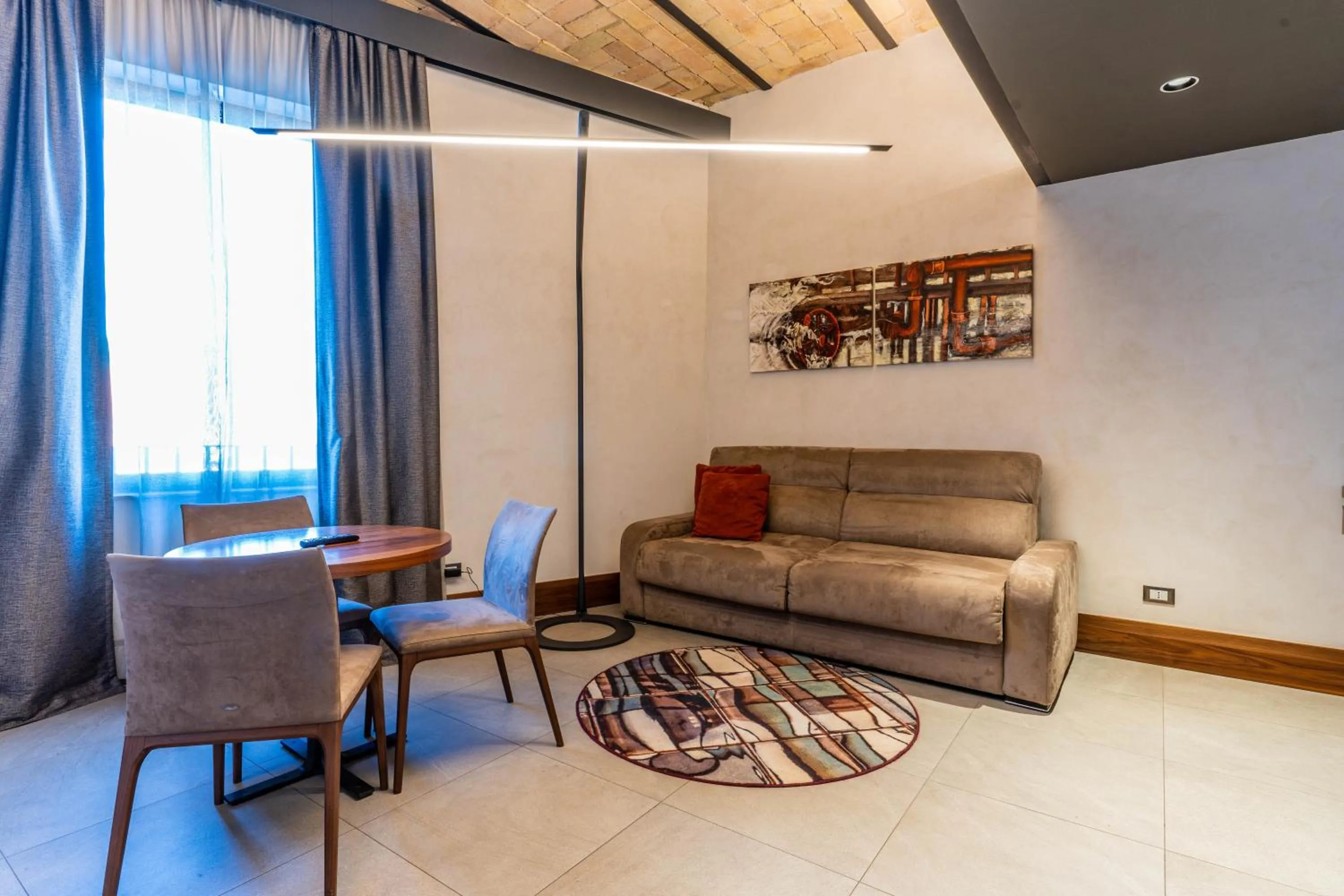 Seating area in Gasometer Urban Suites