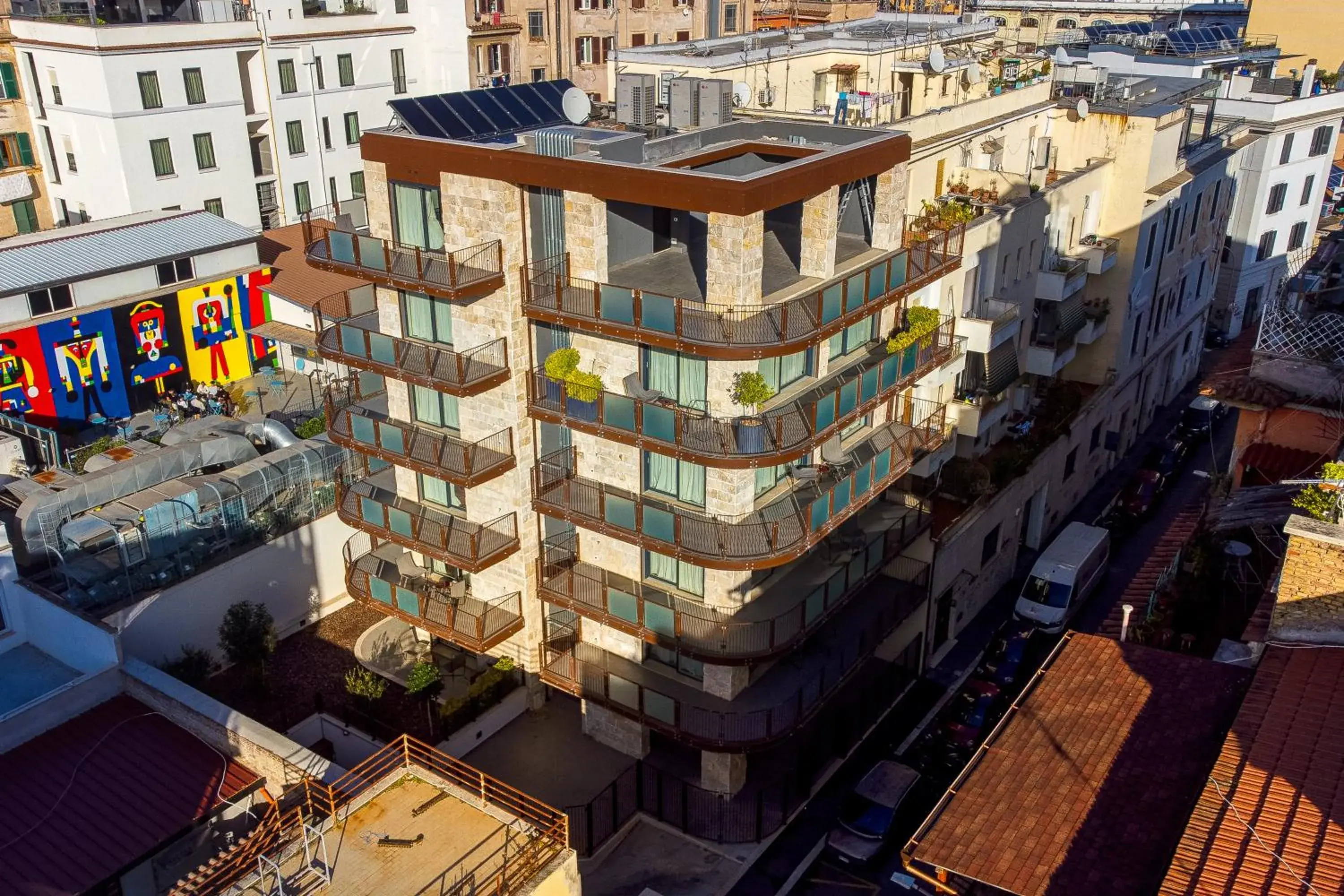 Property building in Gasometer Urban Suites Property building in Gasometer Urban Suites