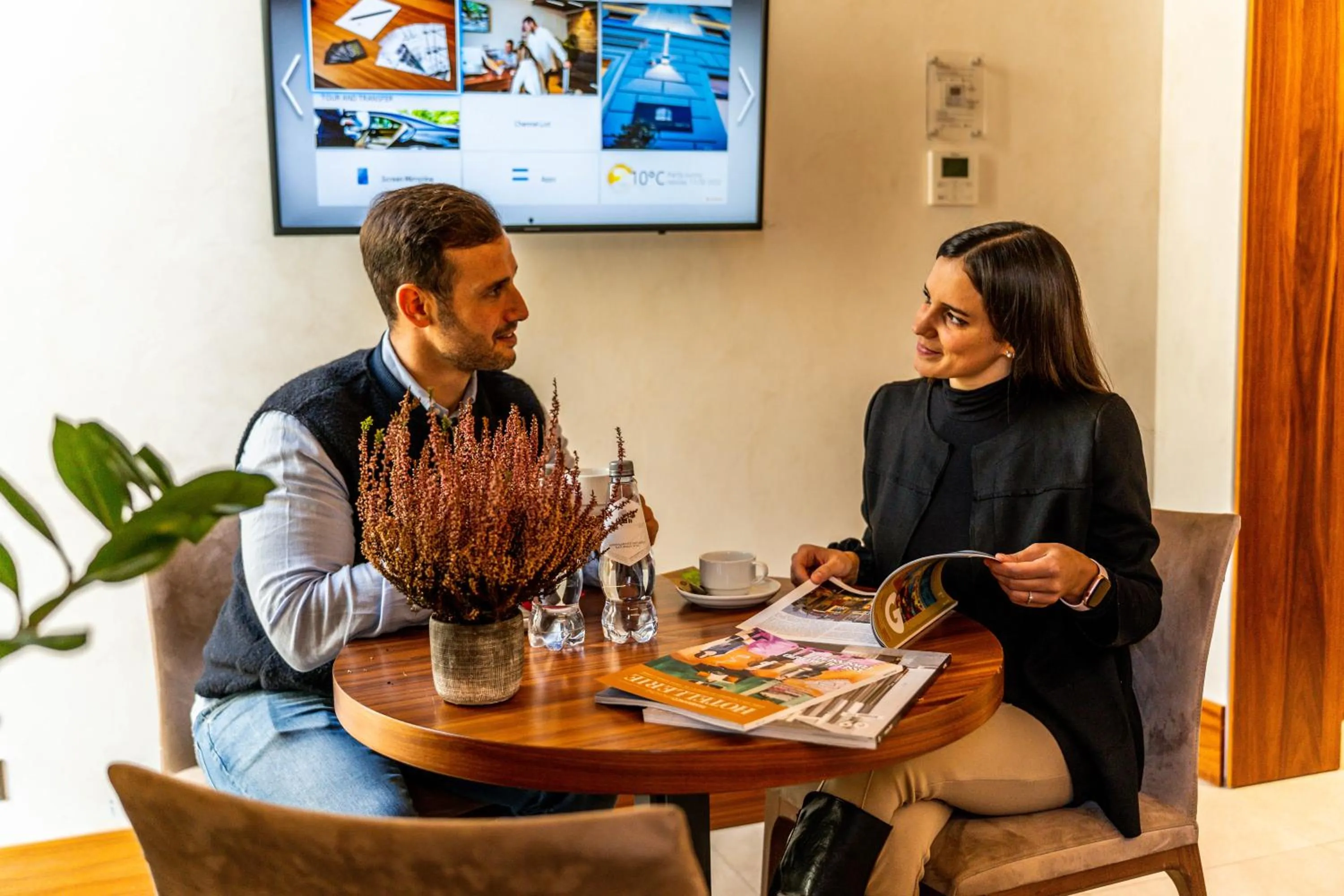 group of guests in Gasometer Urban Suites