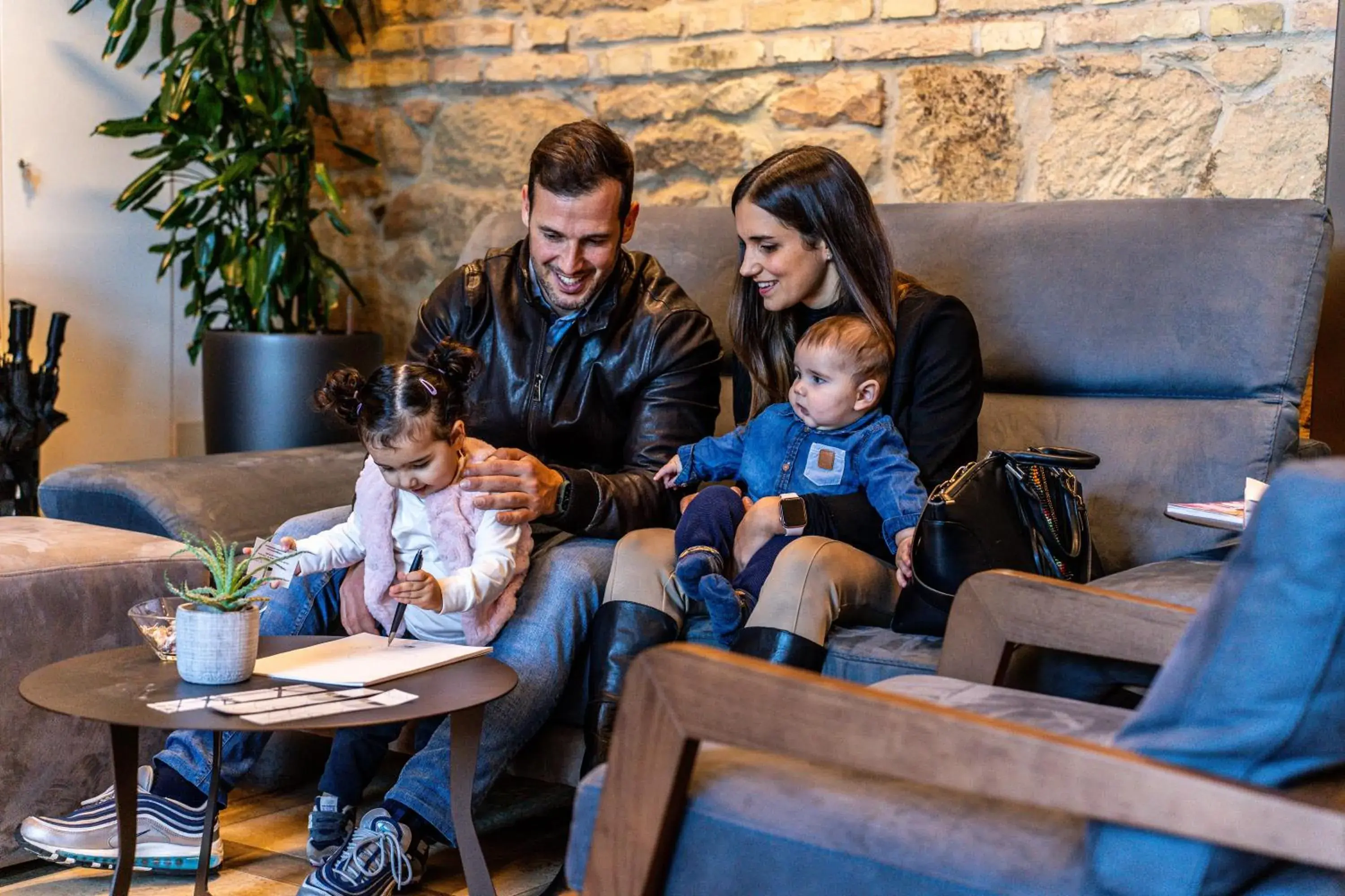 Lobby or reception in Gasometer Urban Suites Lobby or reception in Gasometer Urban Suites