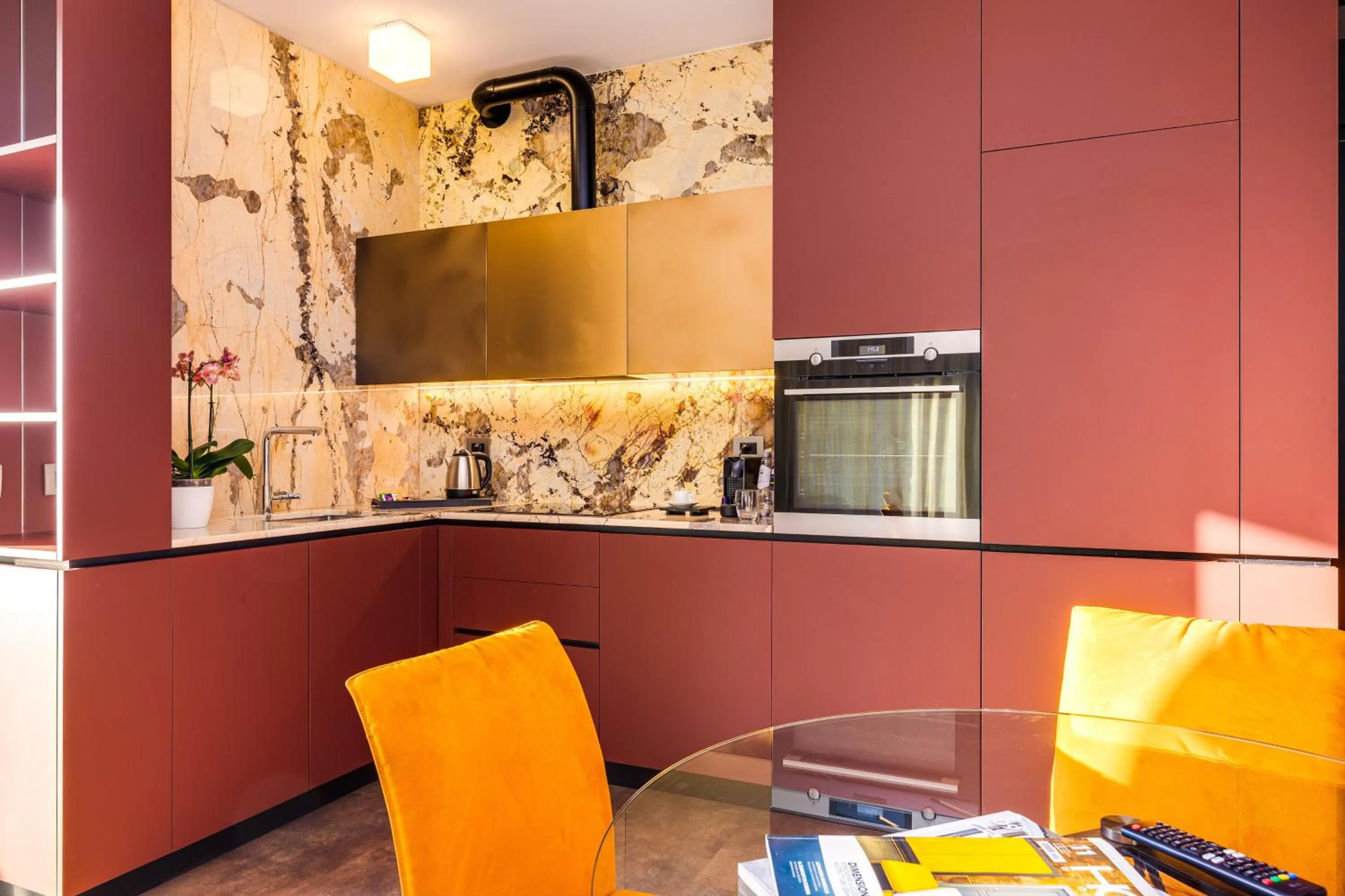 kitchen in Gasometer Urban Suites