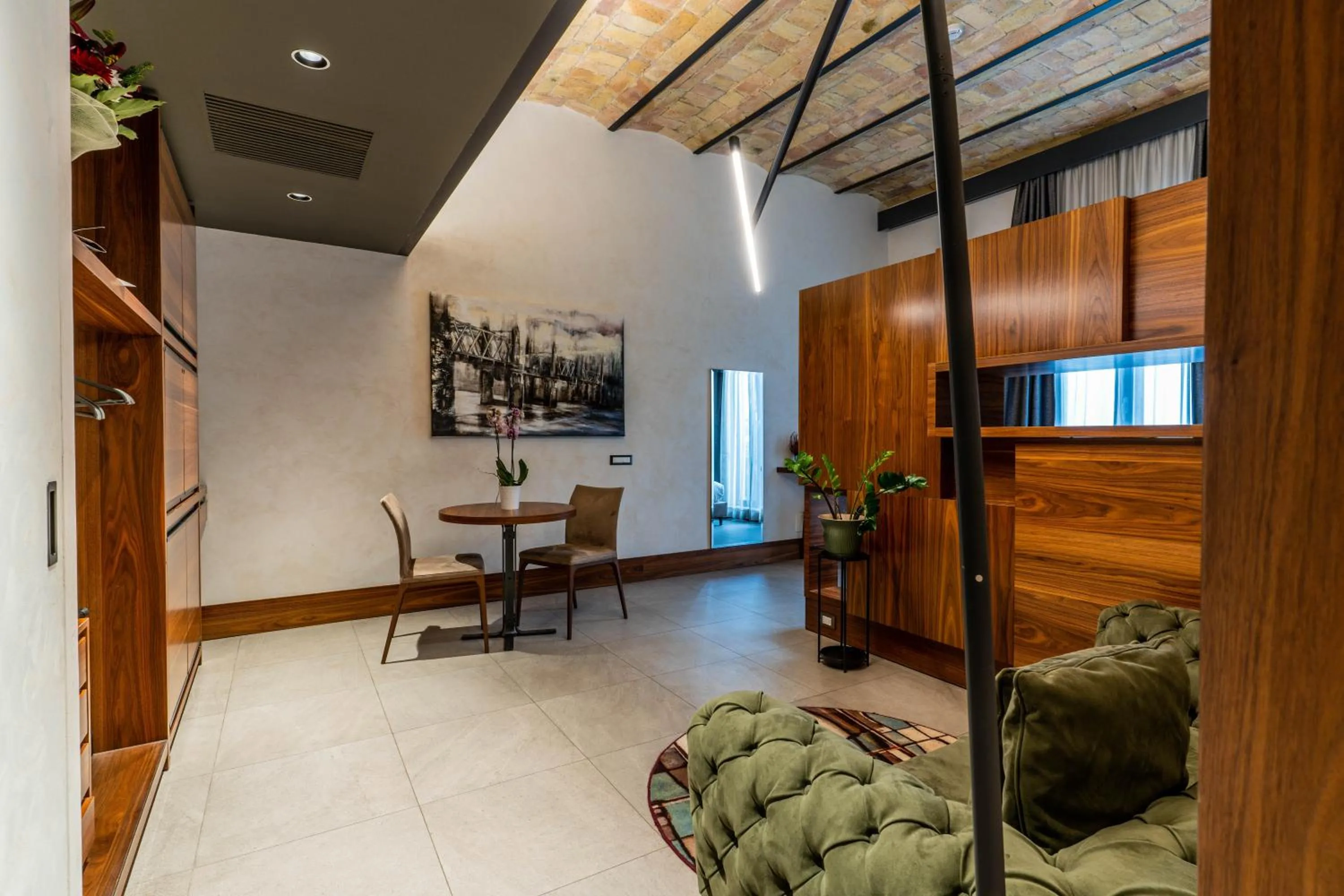 Living room in Gasometer Urban Suites