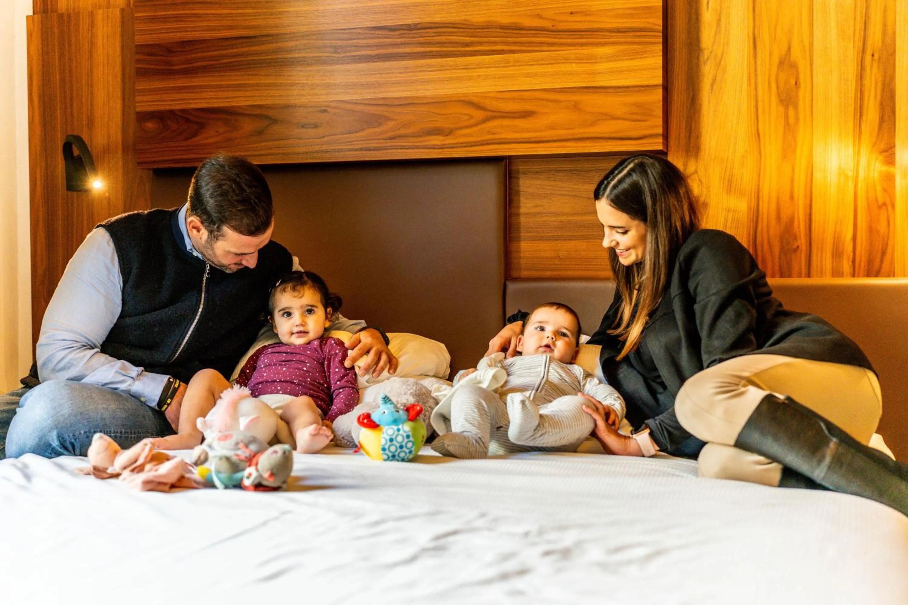 Bedroom in Gasometer Urban Suites