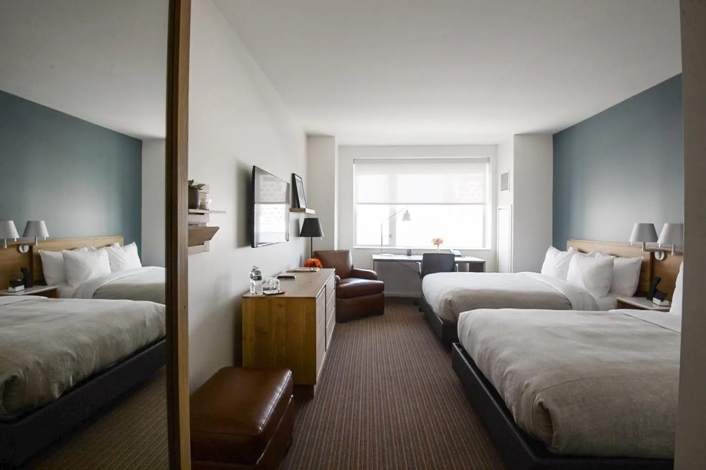 Bed in The Study at University City, Study Hotels