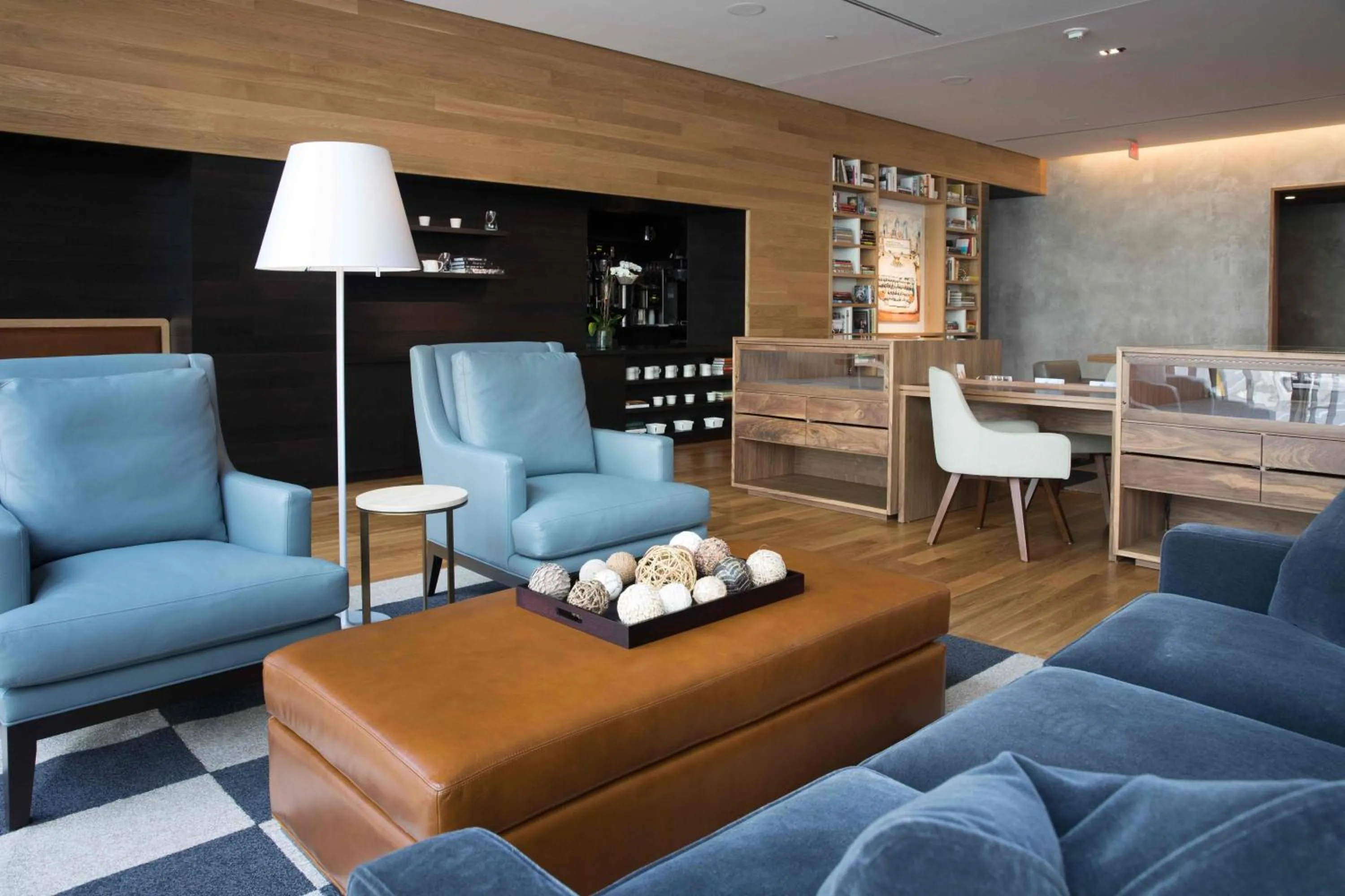 Living room in The Study at University City, Study Hotels