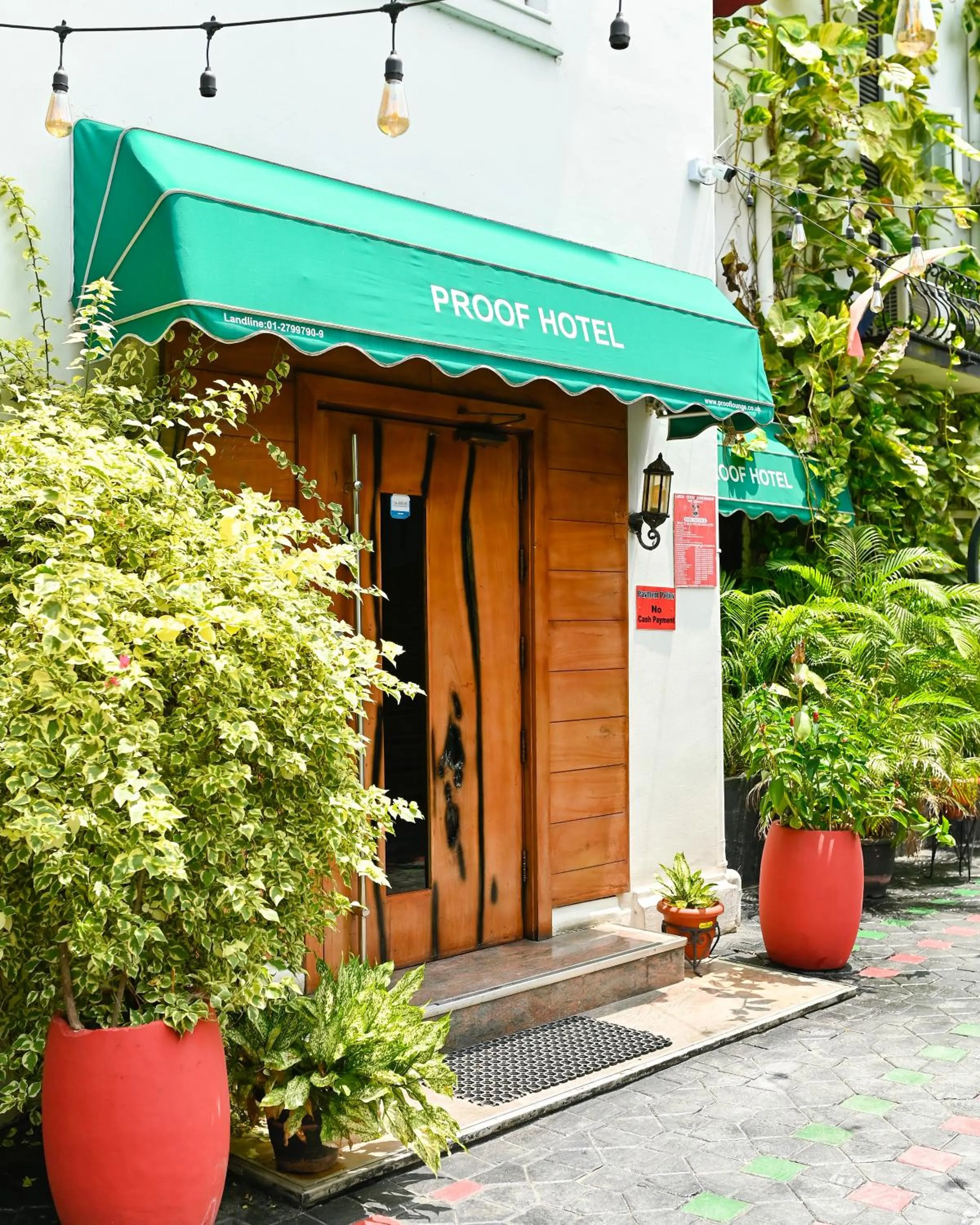 Property building in Proof Hotel Lekki