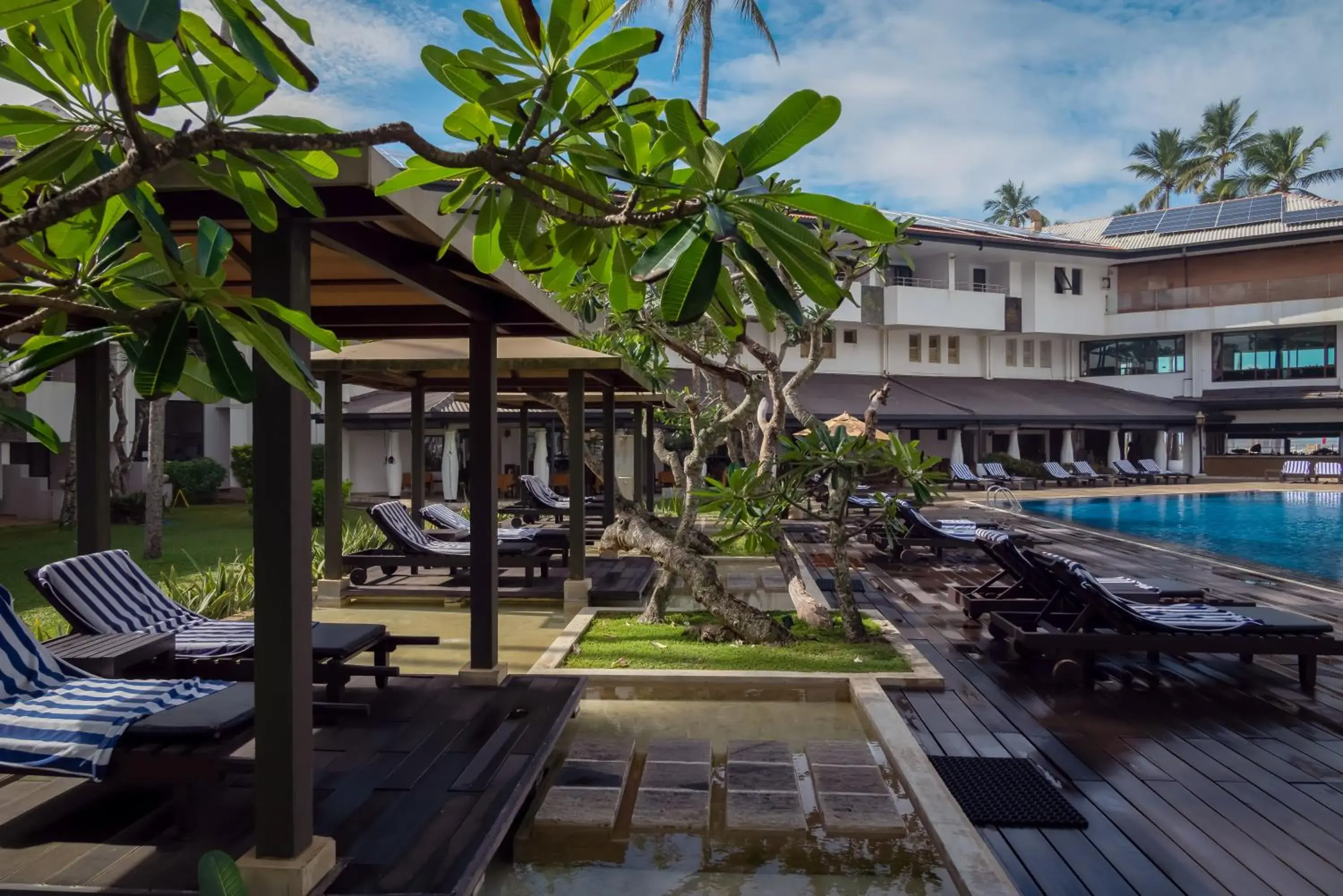 Property building in Tangerine Beach Hotel Property building in Tangerine Beach Hotel