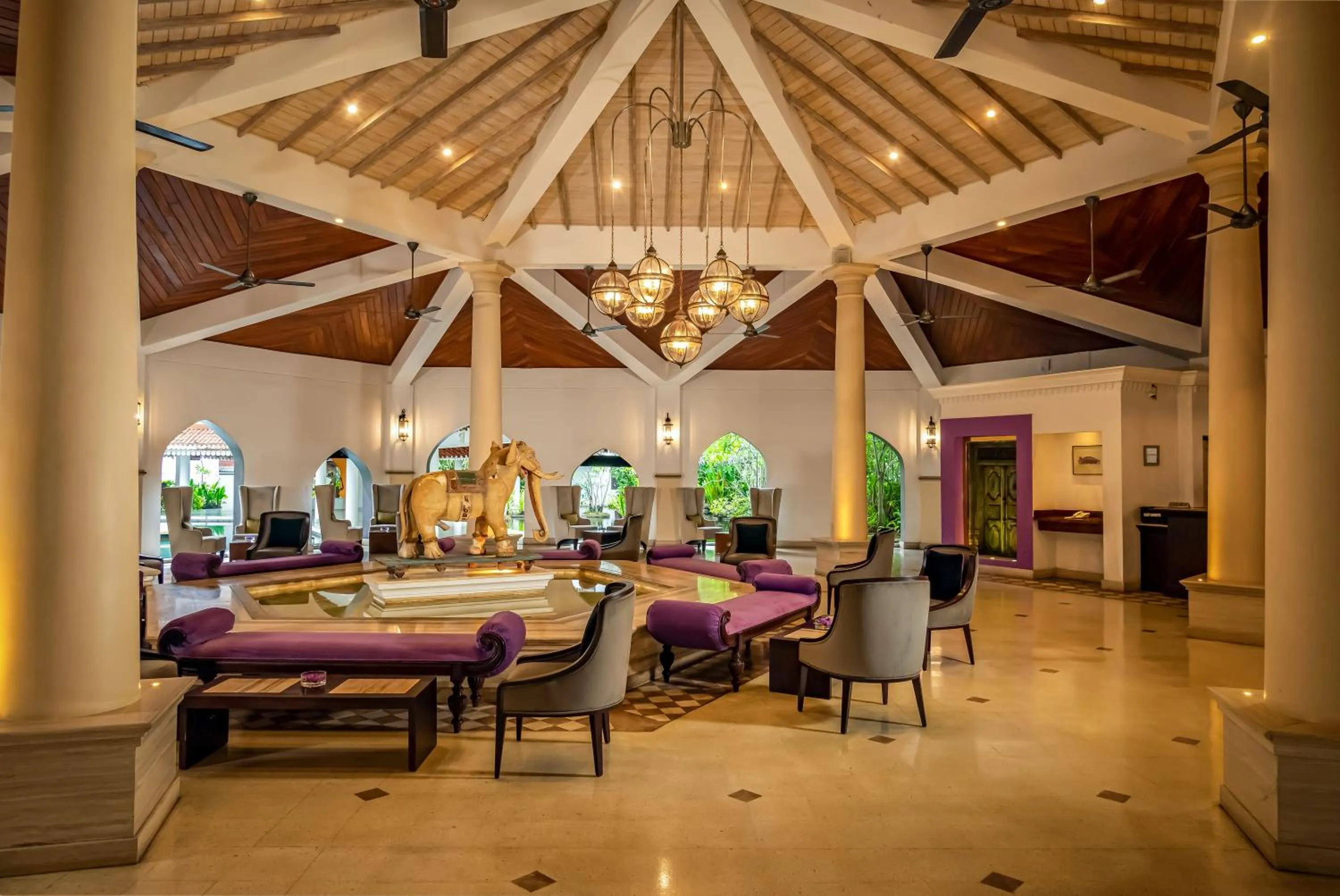 Lobby or reception in Tangerine Beach Hotel