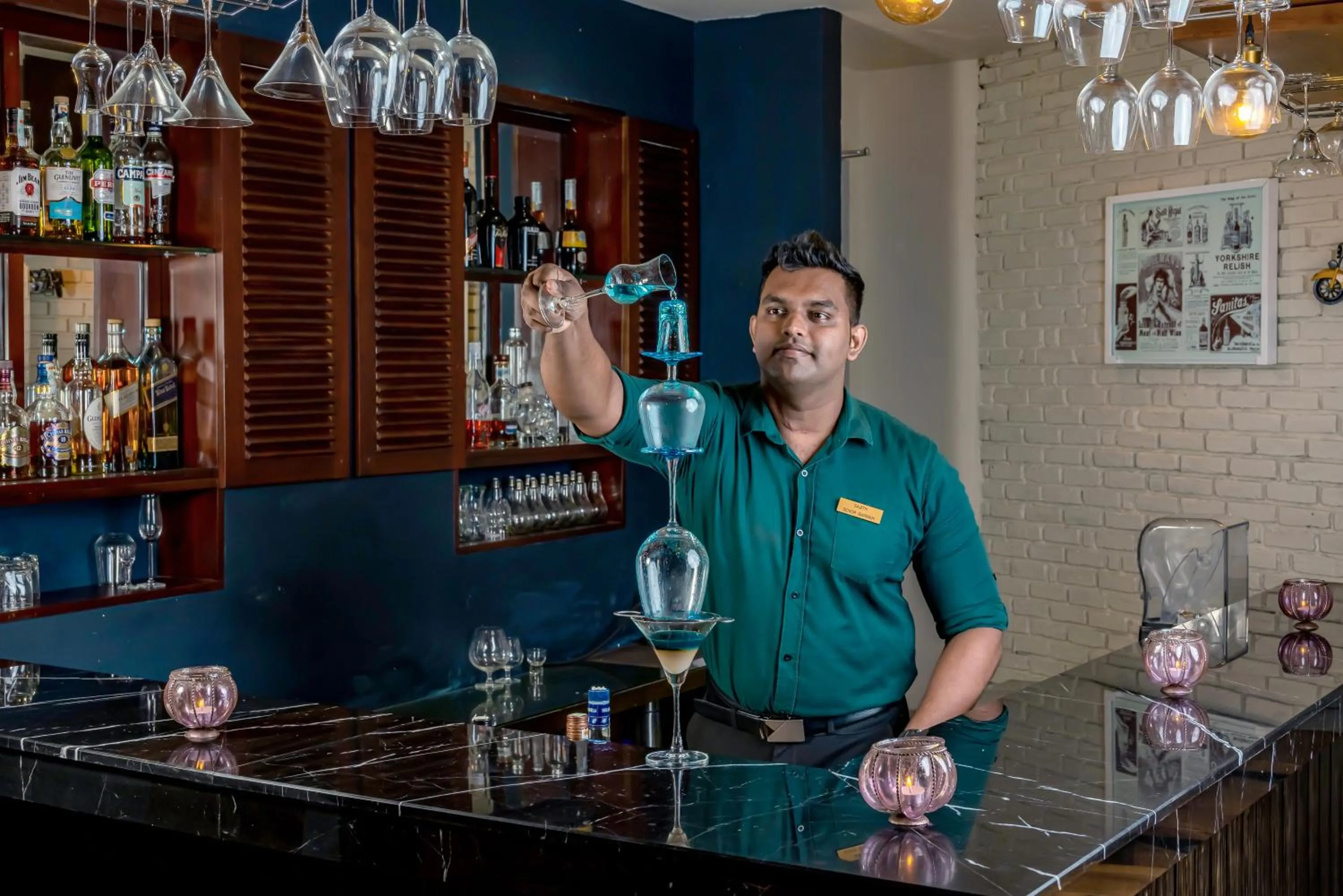 Staff in Tangerine Beach Hotel