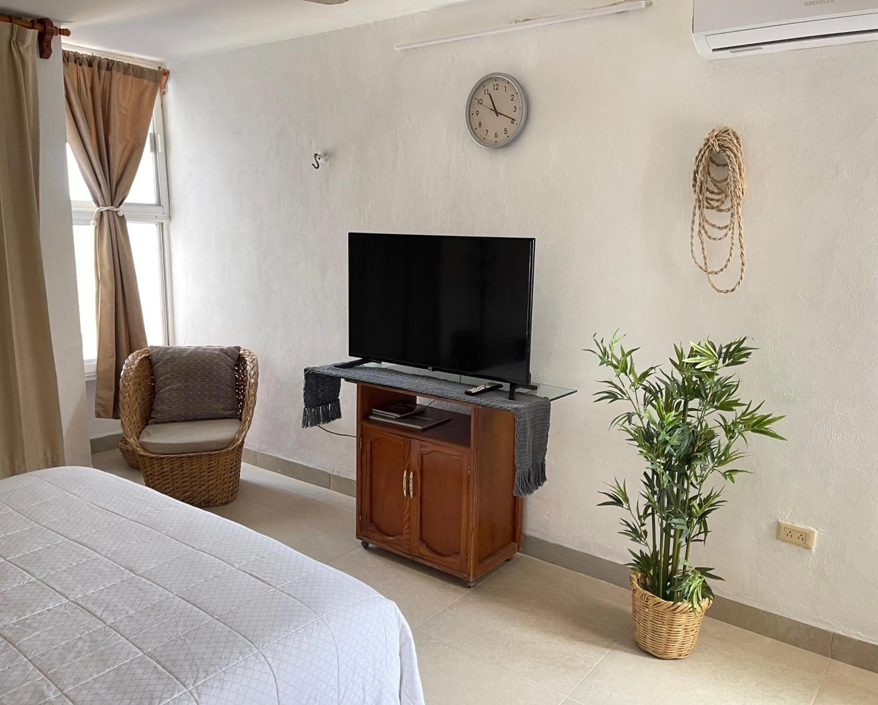 Bed in Departamento Medina