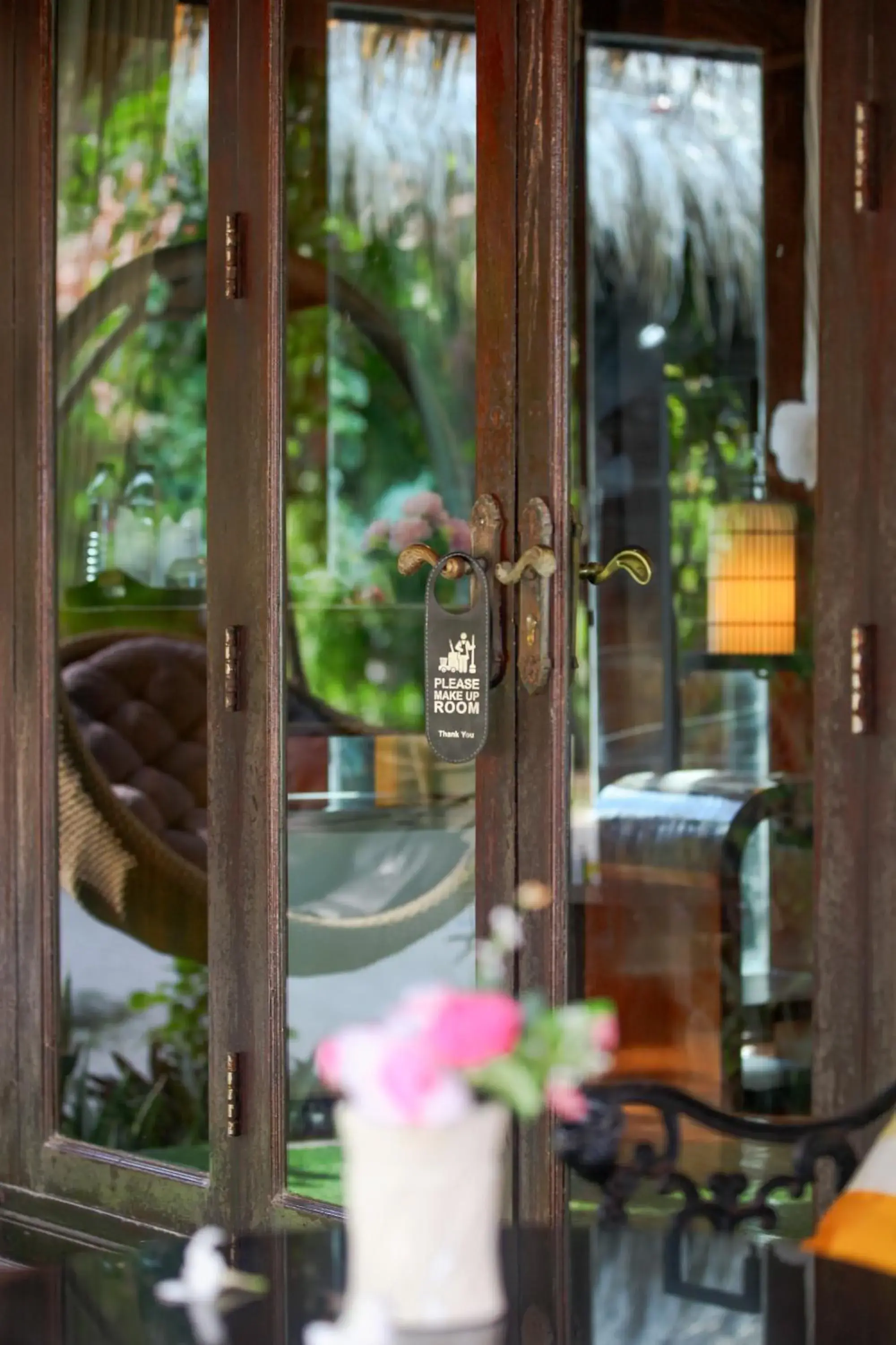 Garden view in Anda Lipe Resort Garden view in Anda Lipe Resort