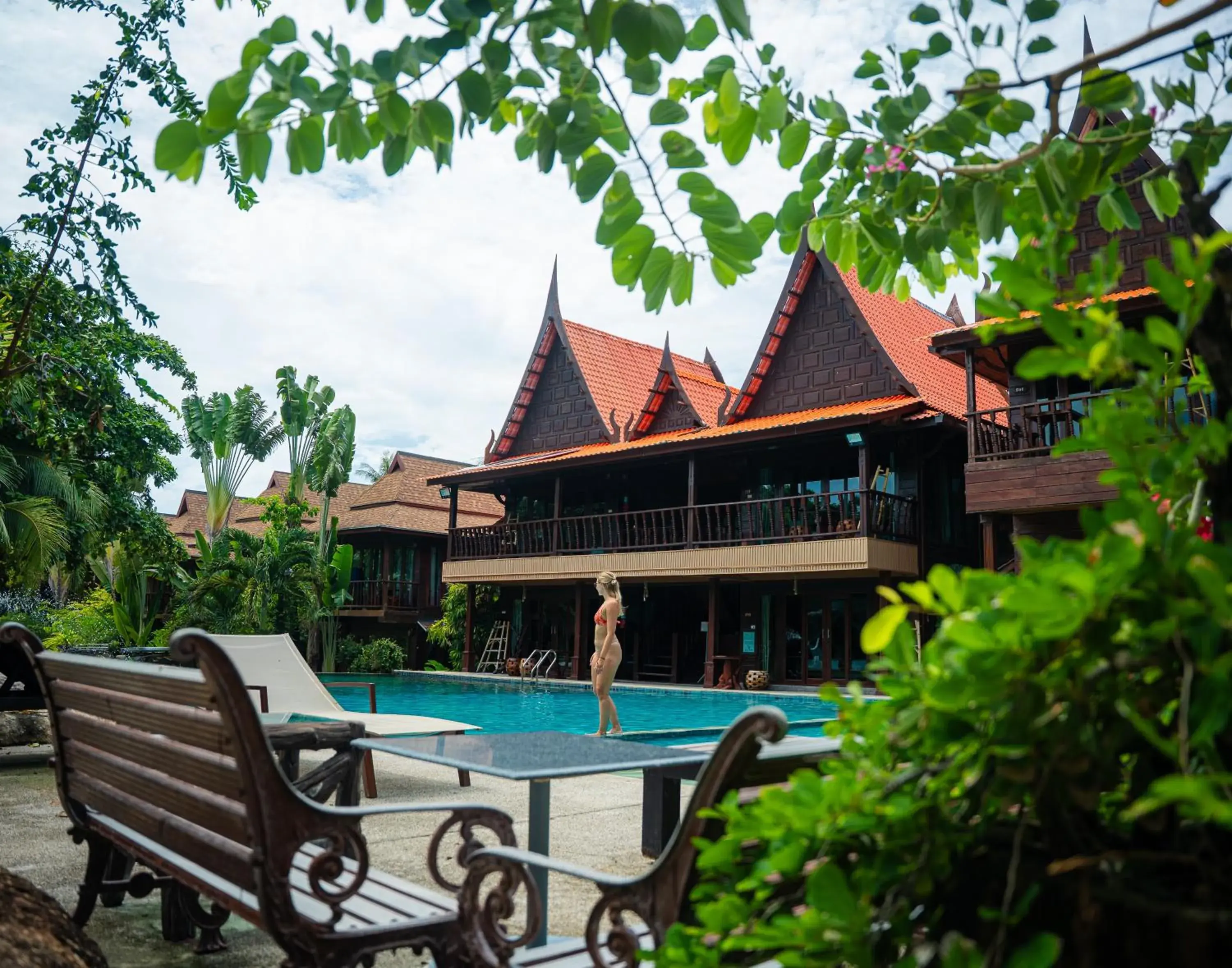Swimming pool in Anda Lipe Resort Swimming pool in Anda Lipe Resort