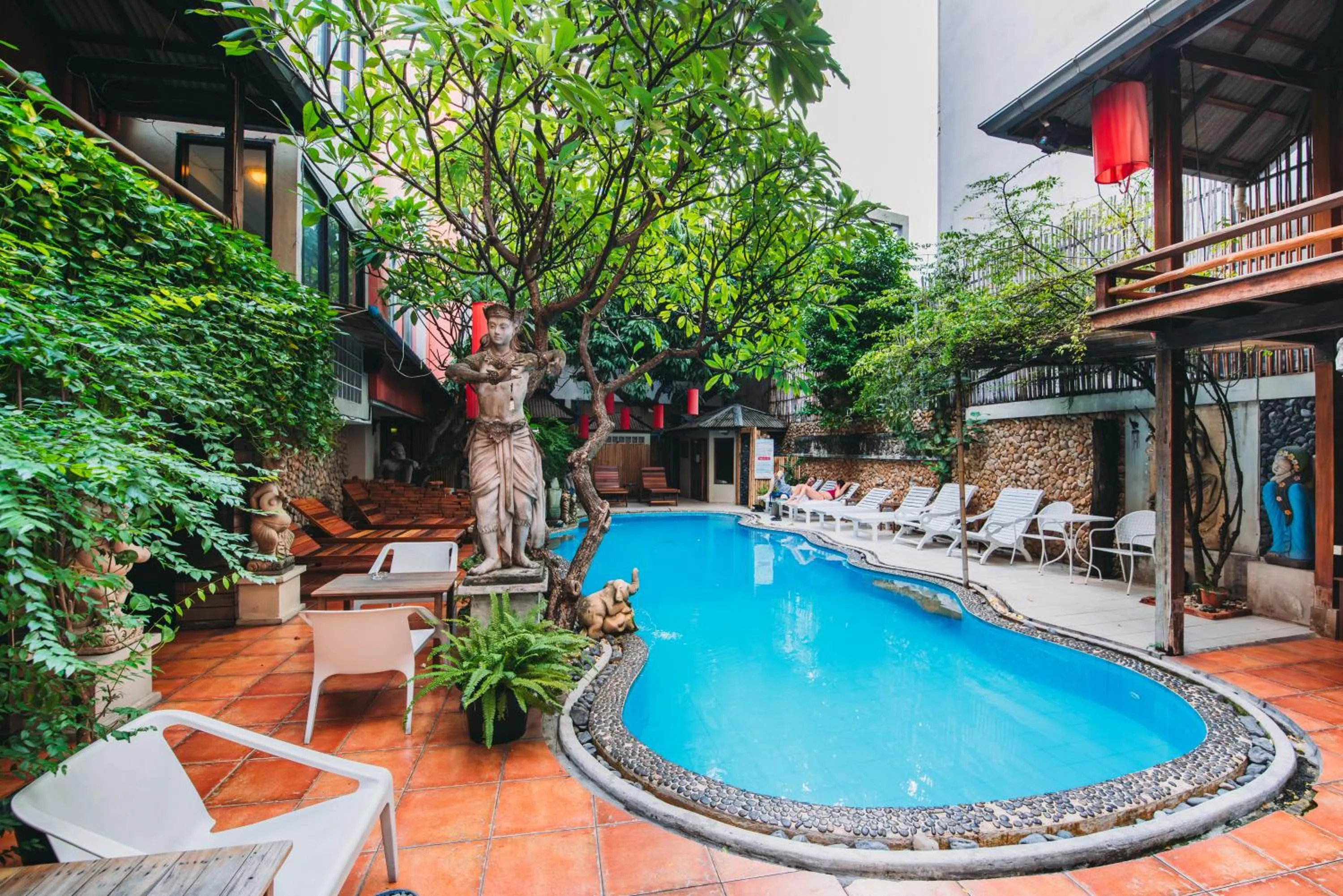 Swimming pool in Villa Cha-Cha Banglumphu