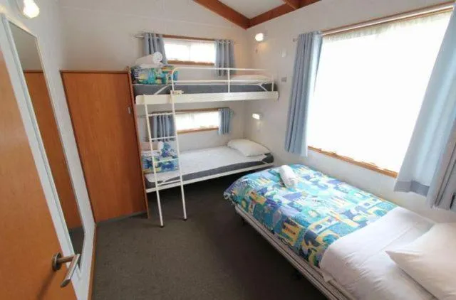 Bed in Apollo Bay Holiday Park