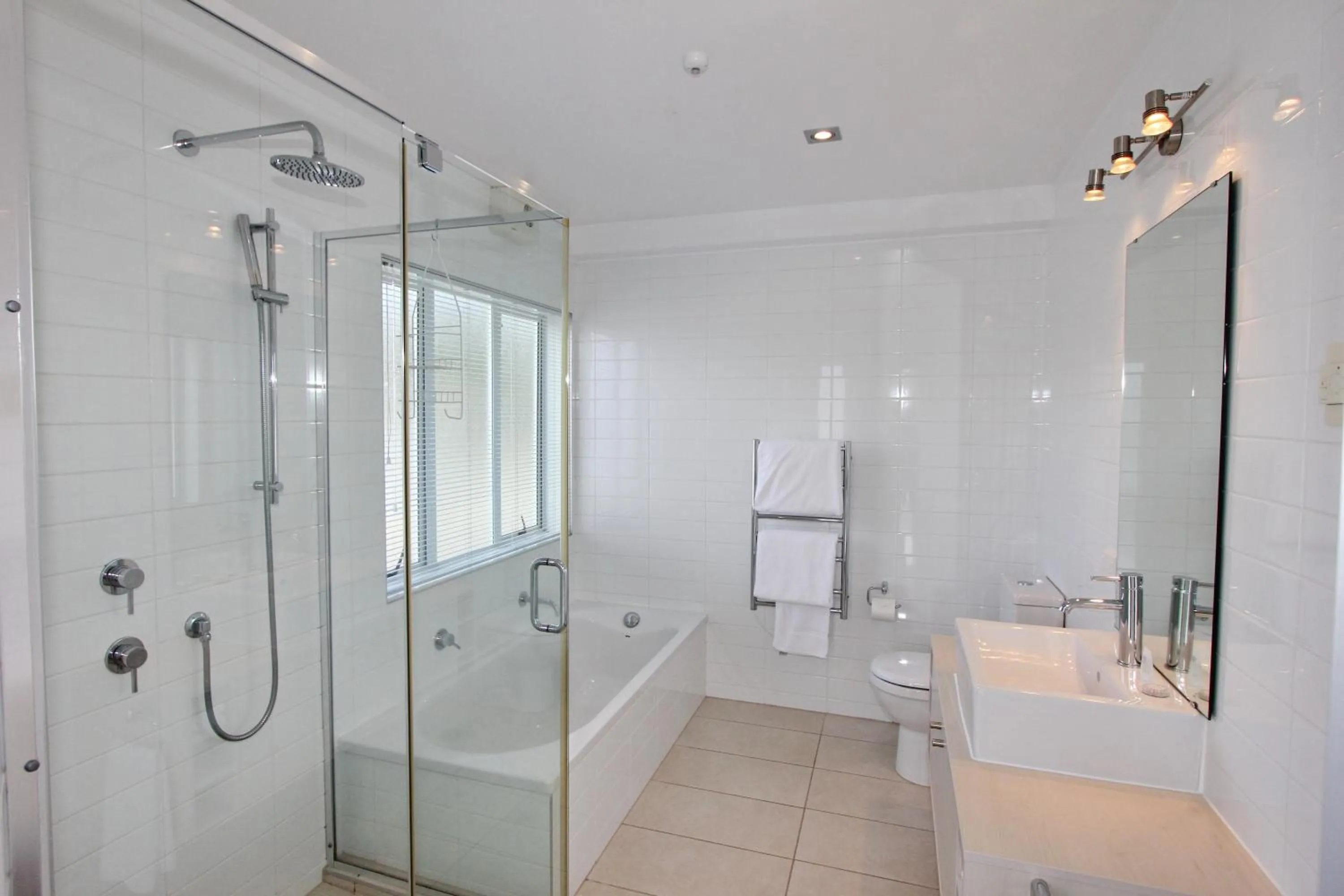 Toilet in Crow's Nest Apartments