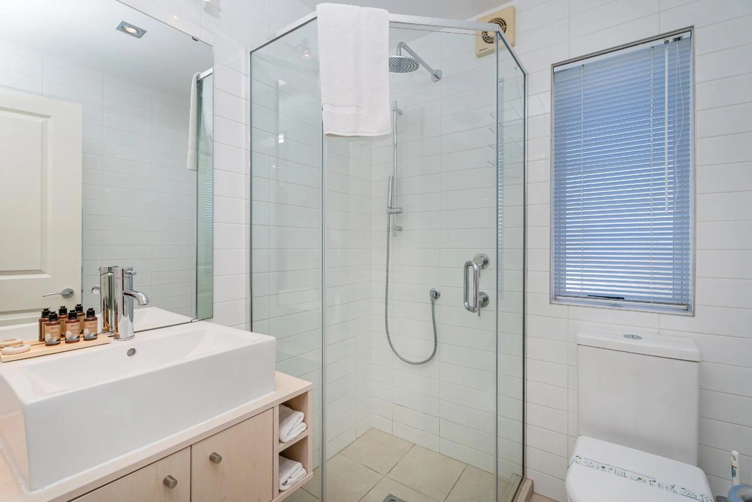 Bathroom in Crow's Nest Apartments