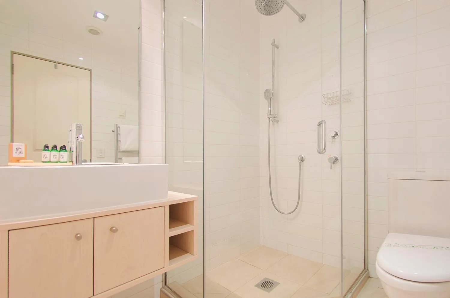 Toilet in Crow's Nest Apartments