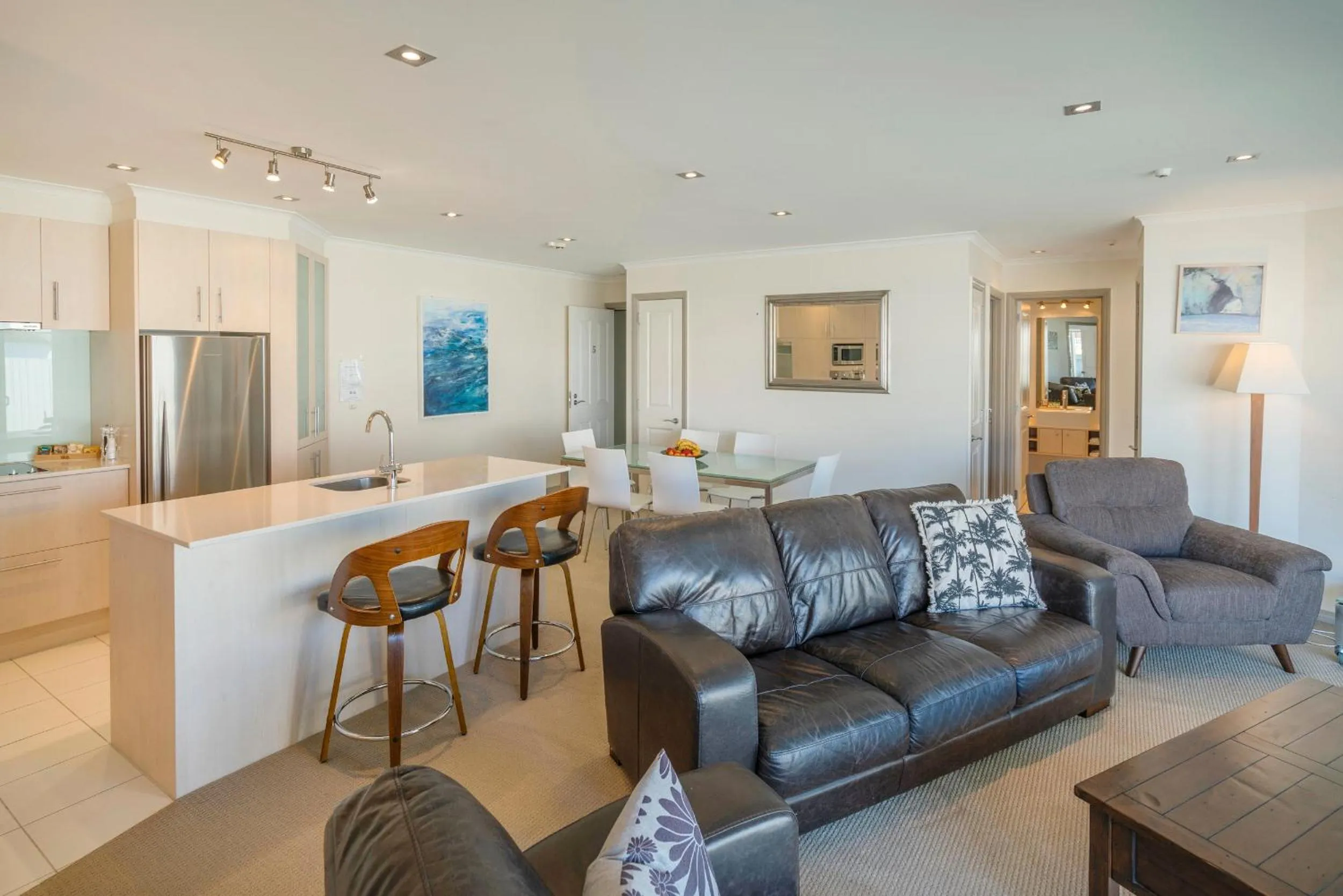 Kitchen or kitchenette in Crow's Nest Apartments