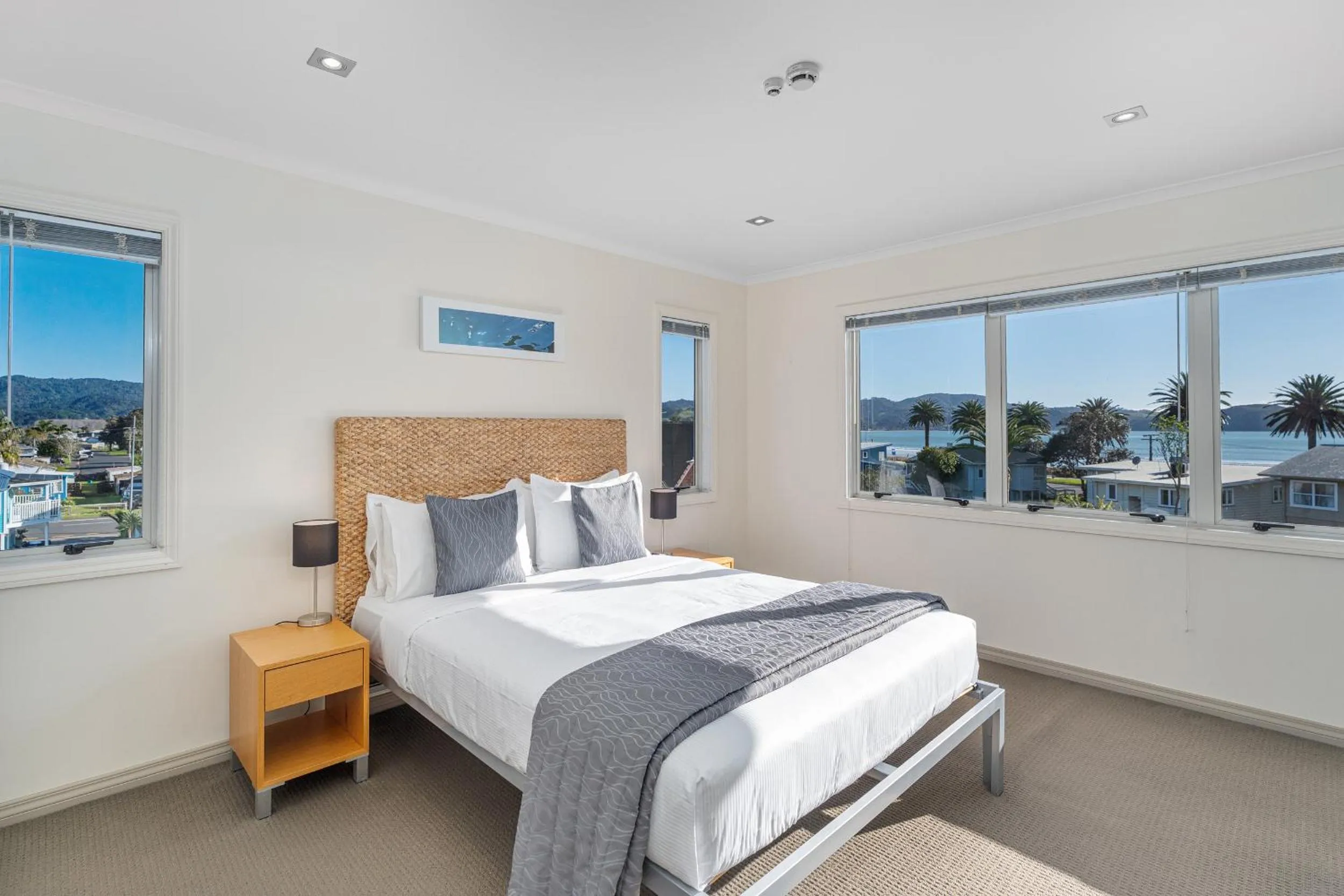 Bed in Crow's Nest Apartments