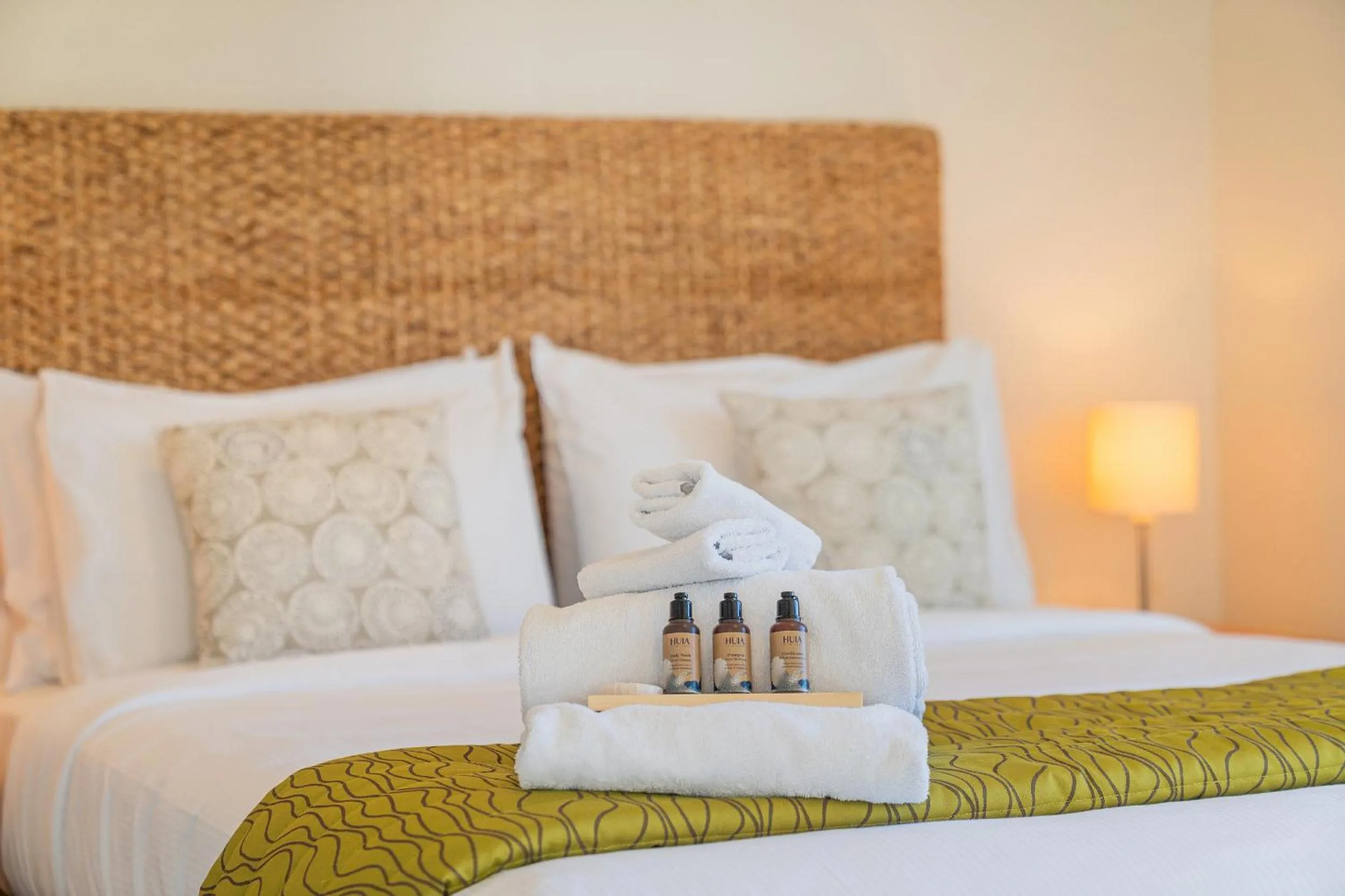 Bed in Crow's Nest Apartments