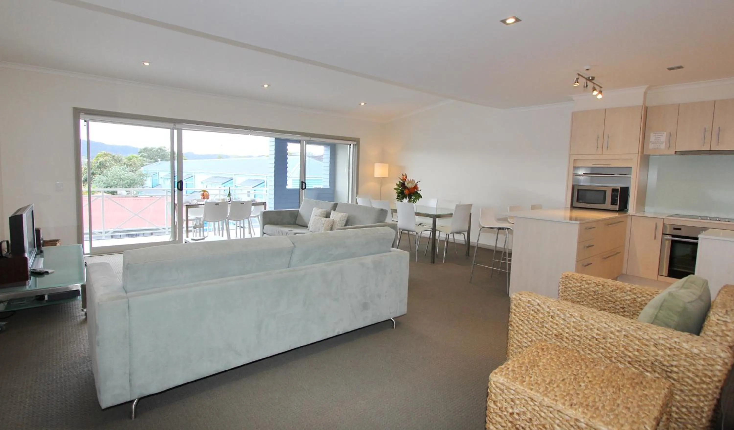 TV and multimedia in Crow's Nest Apartments