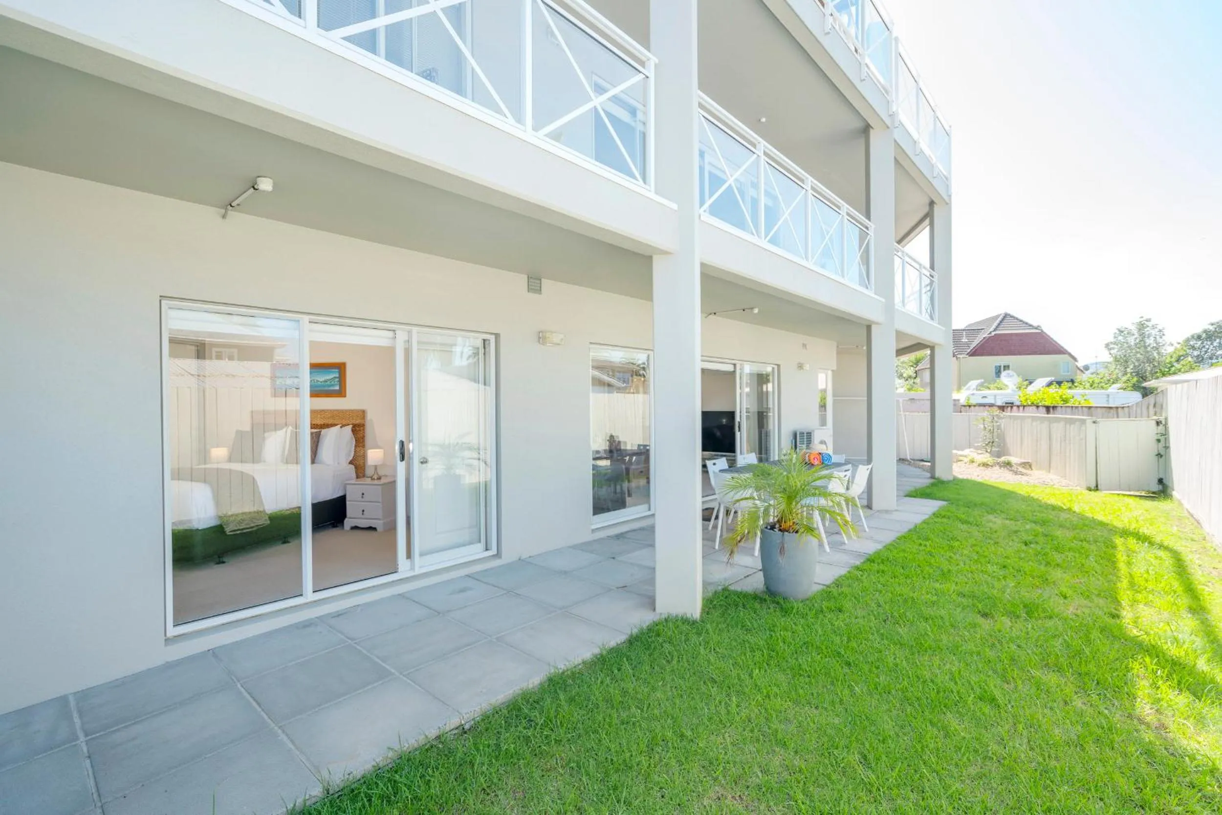 Patio in Crow's Nest Apartments