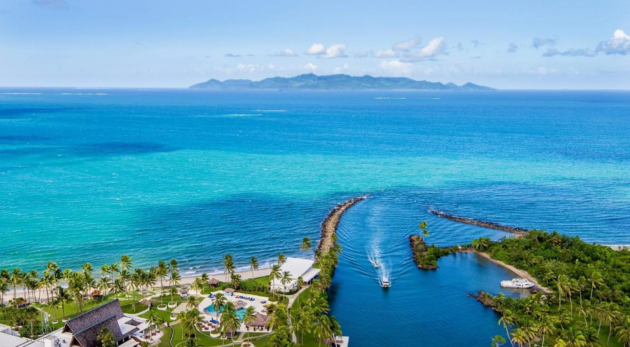 Bird's eye view in The Pearl South Pacific Resort, Spa & Golf Course