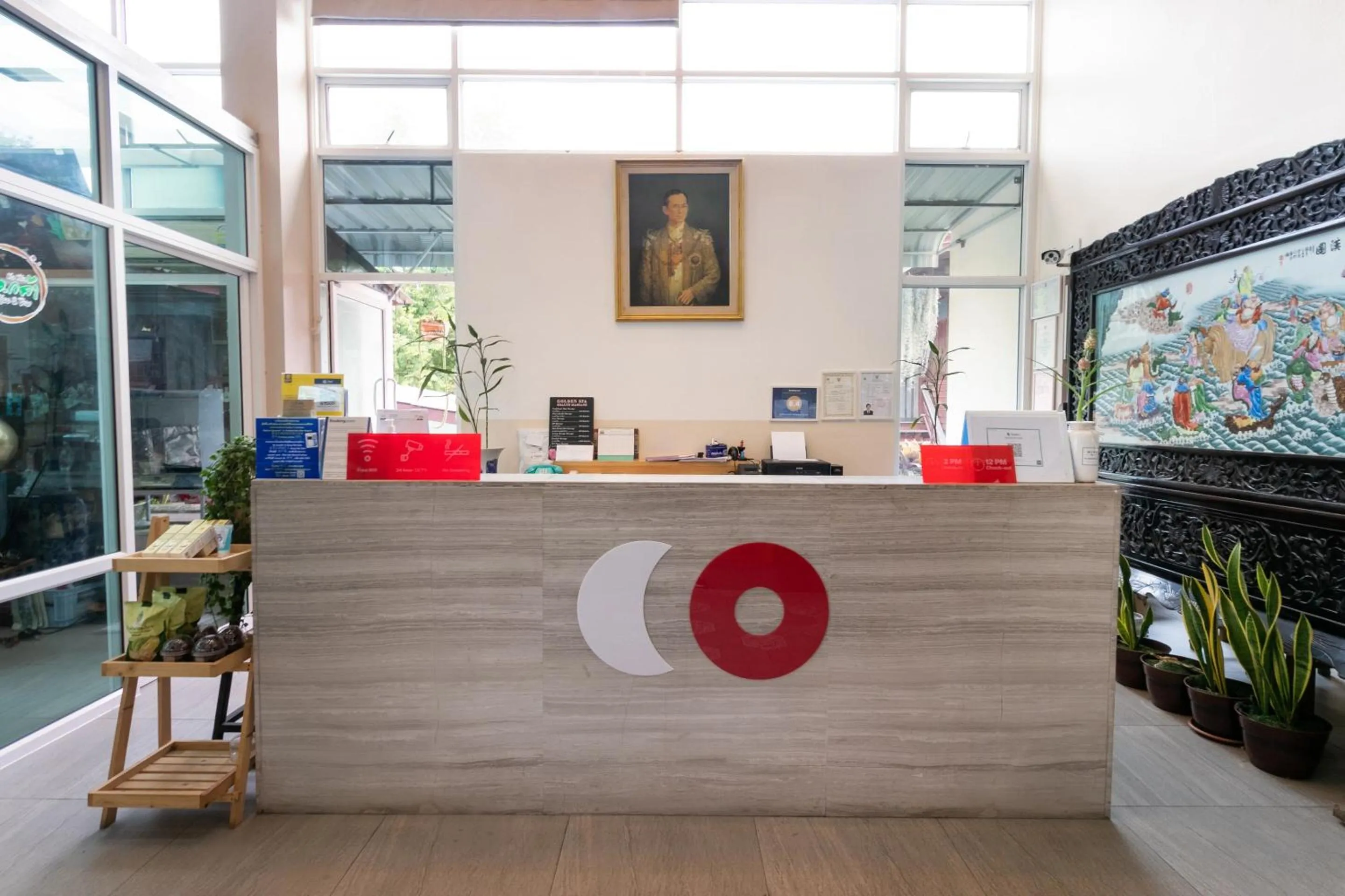 Lobby or reception in Golden Beach Boutique Resort