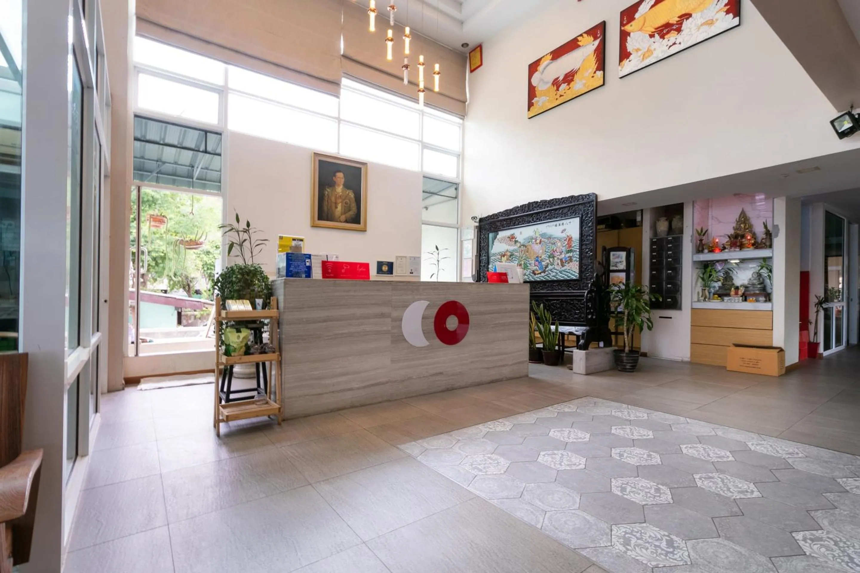 Lobby or reception in Golden Beach Boutique Resort