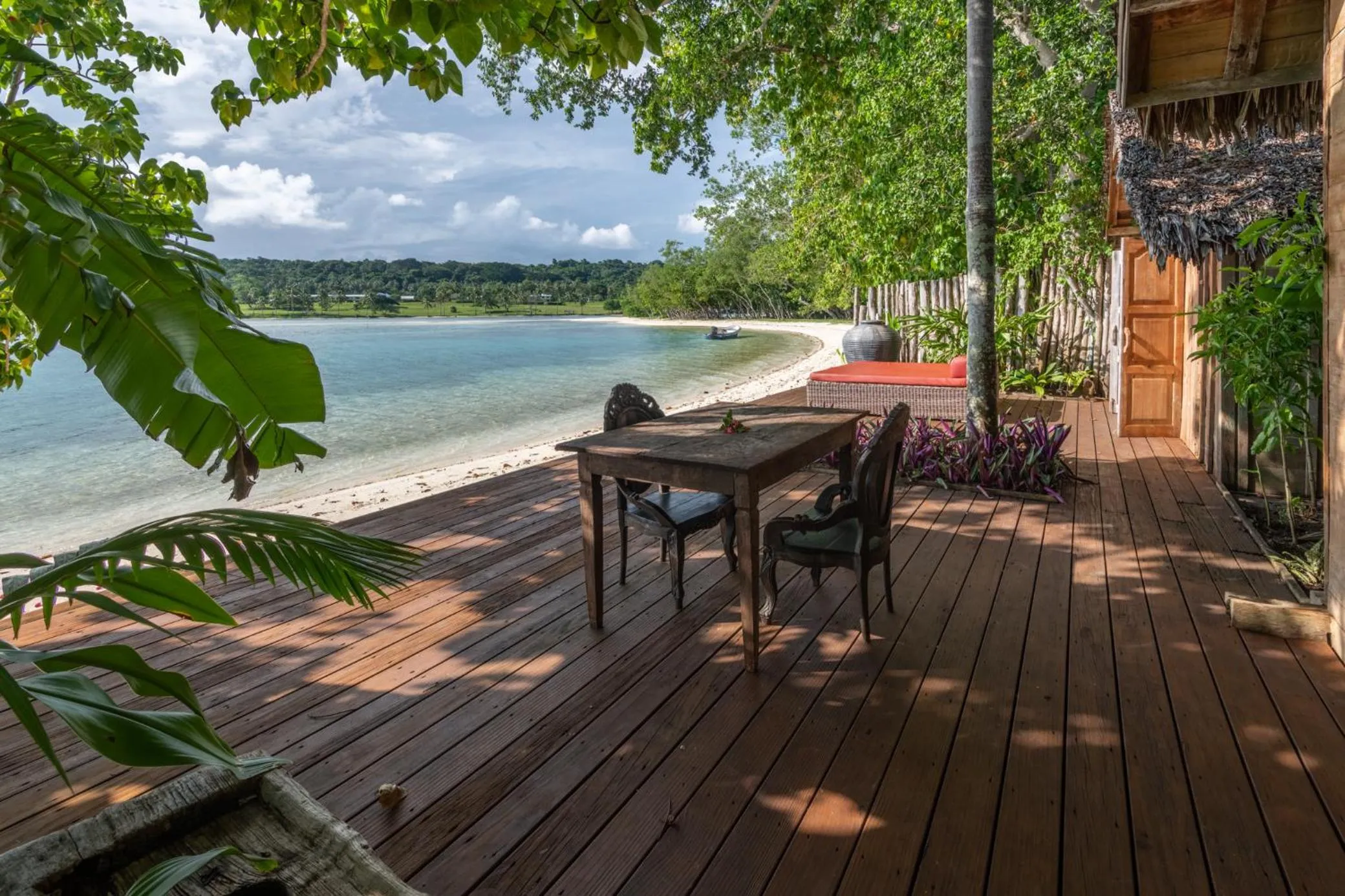 Balcony/Terrace in Ratua Private Island Resort