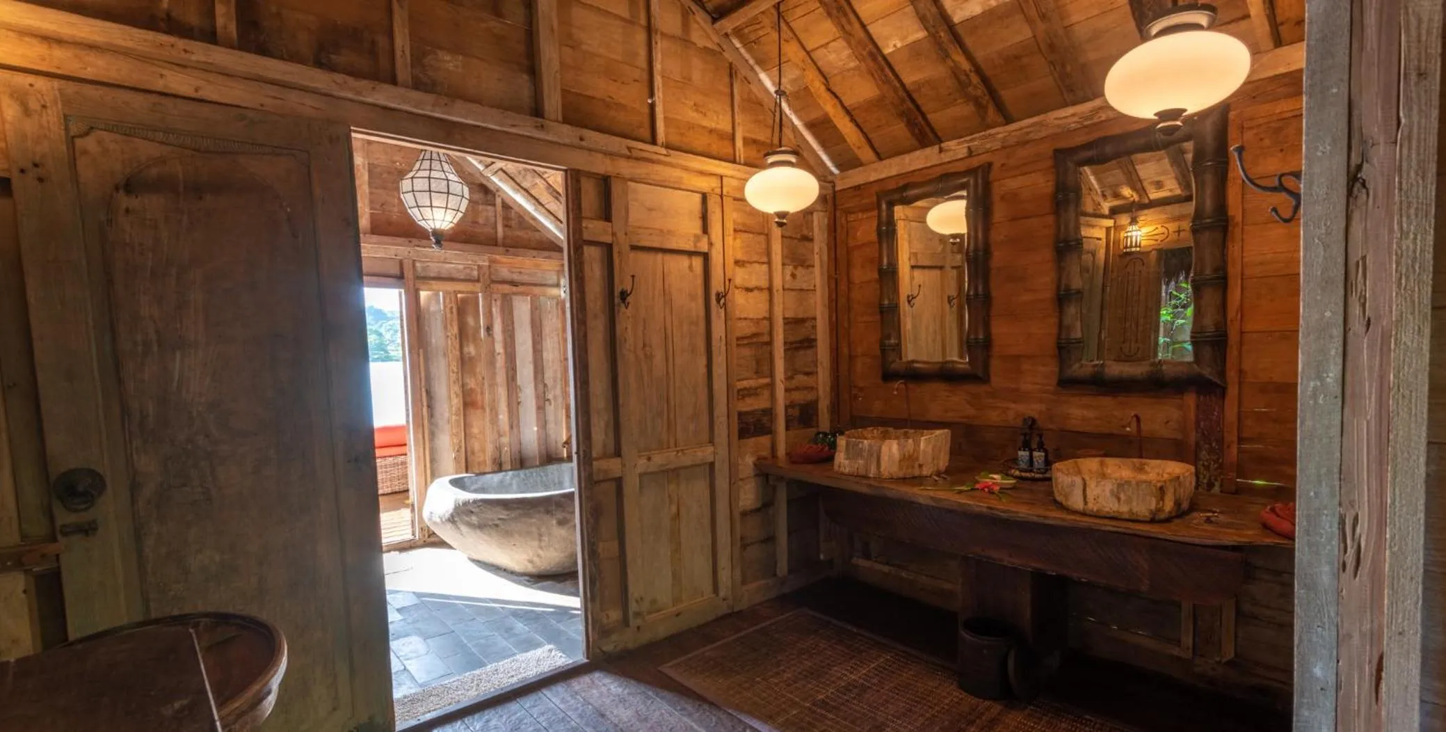 Bathroom in Ratua Private Island Resort