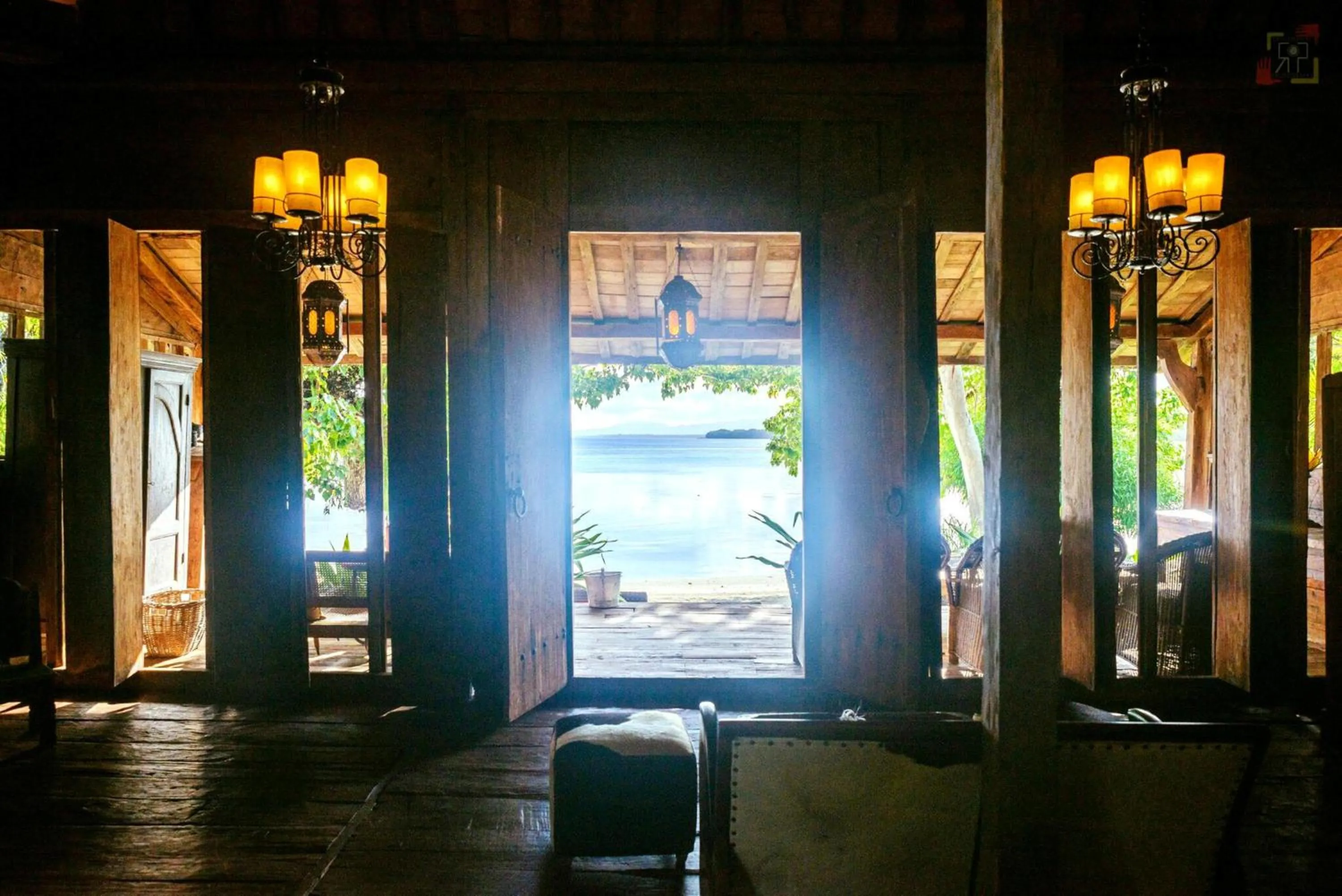 Sea view in Ratua Private Island Resort