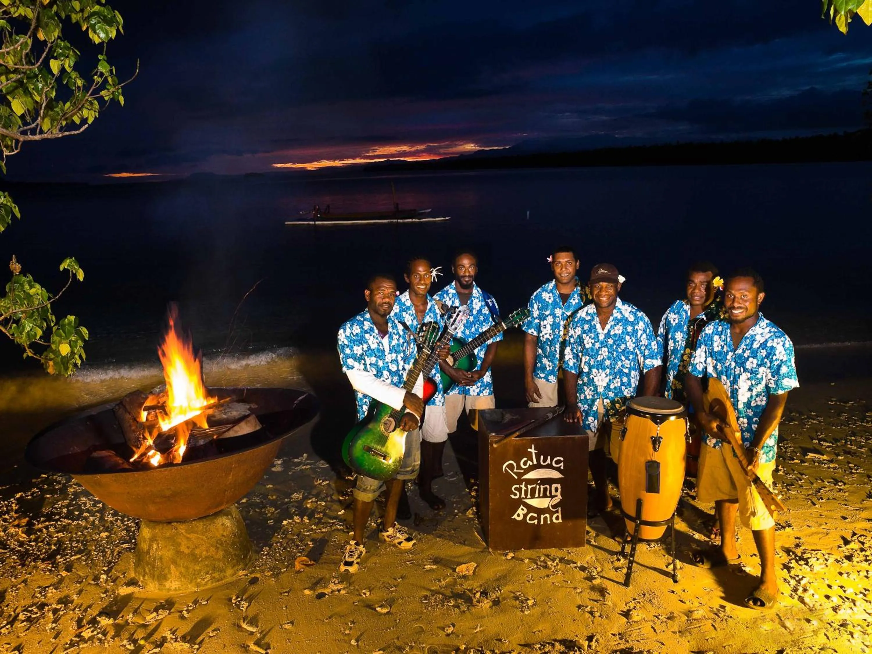 People in Ratua Private Island Resort