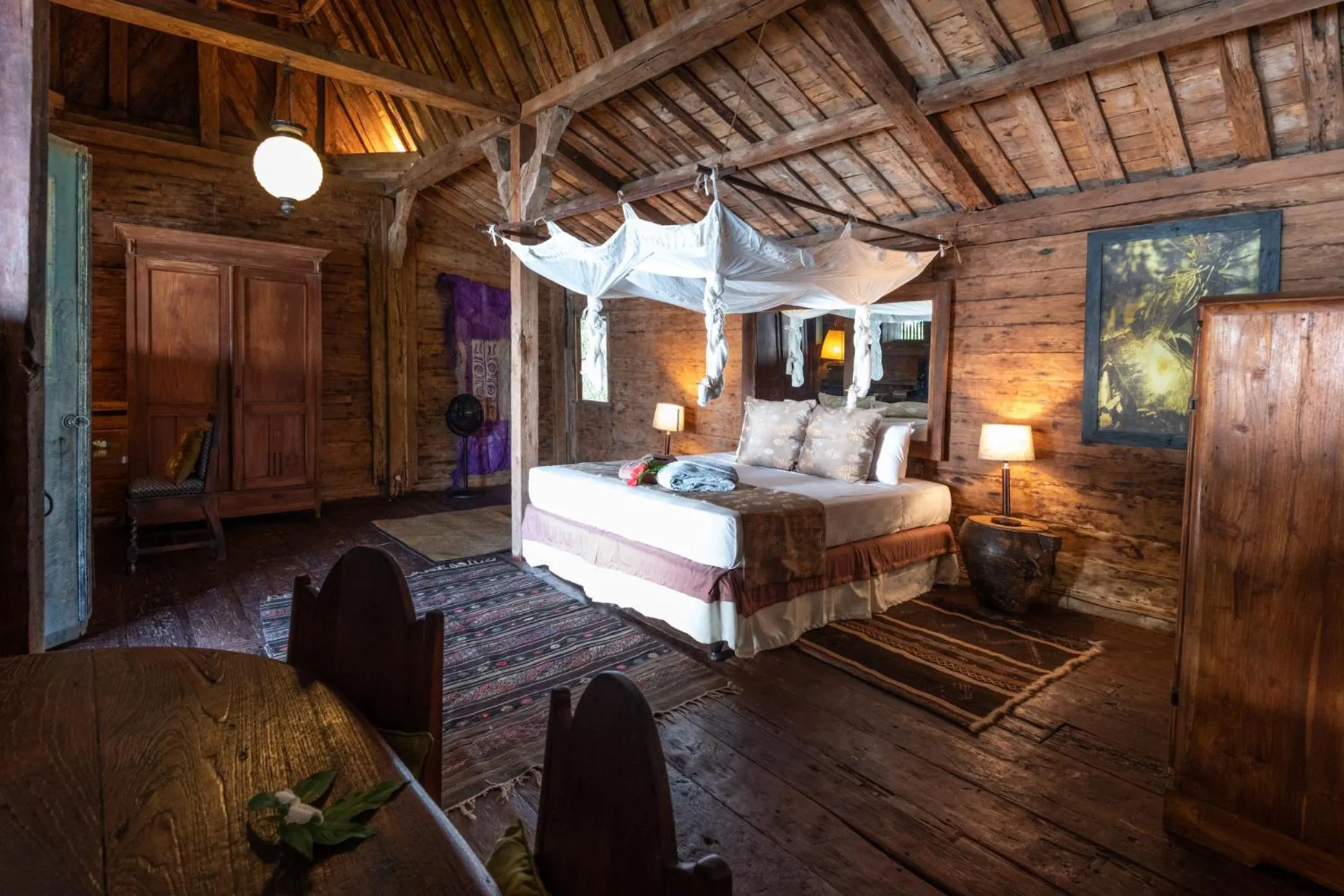 Photo of the whole room, Bed in Ratua Private Island Resort