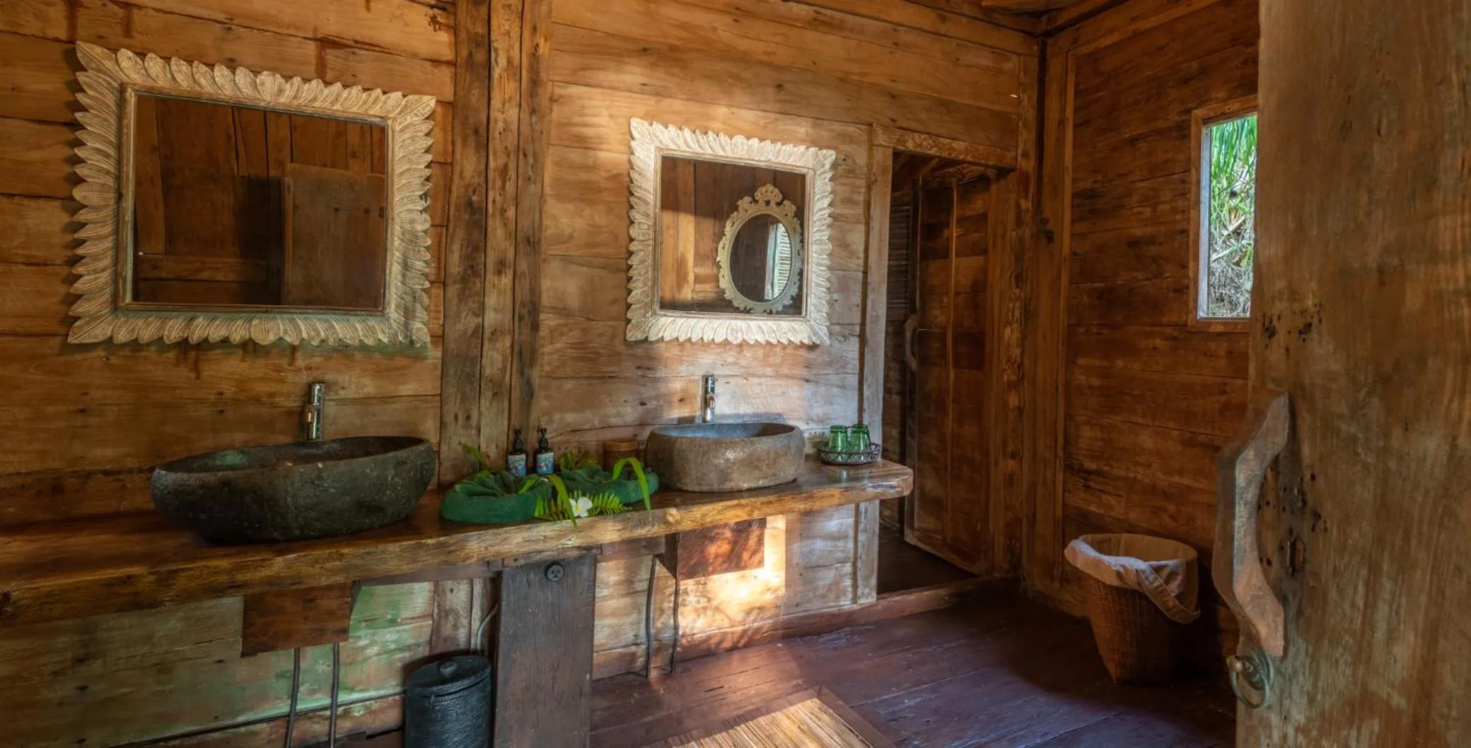 Shower in Ratua Private Island Resort