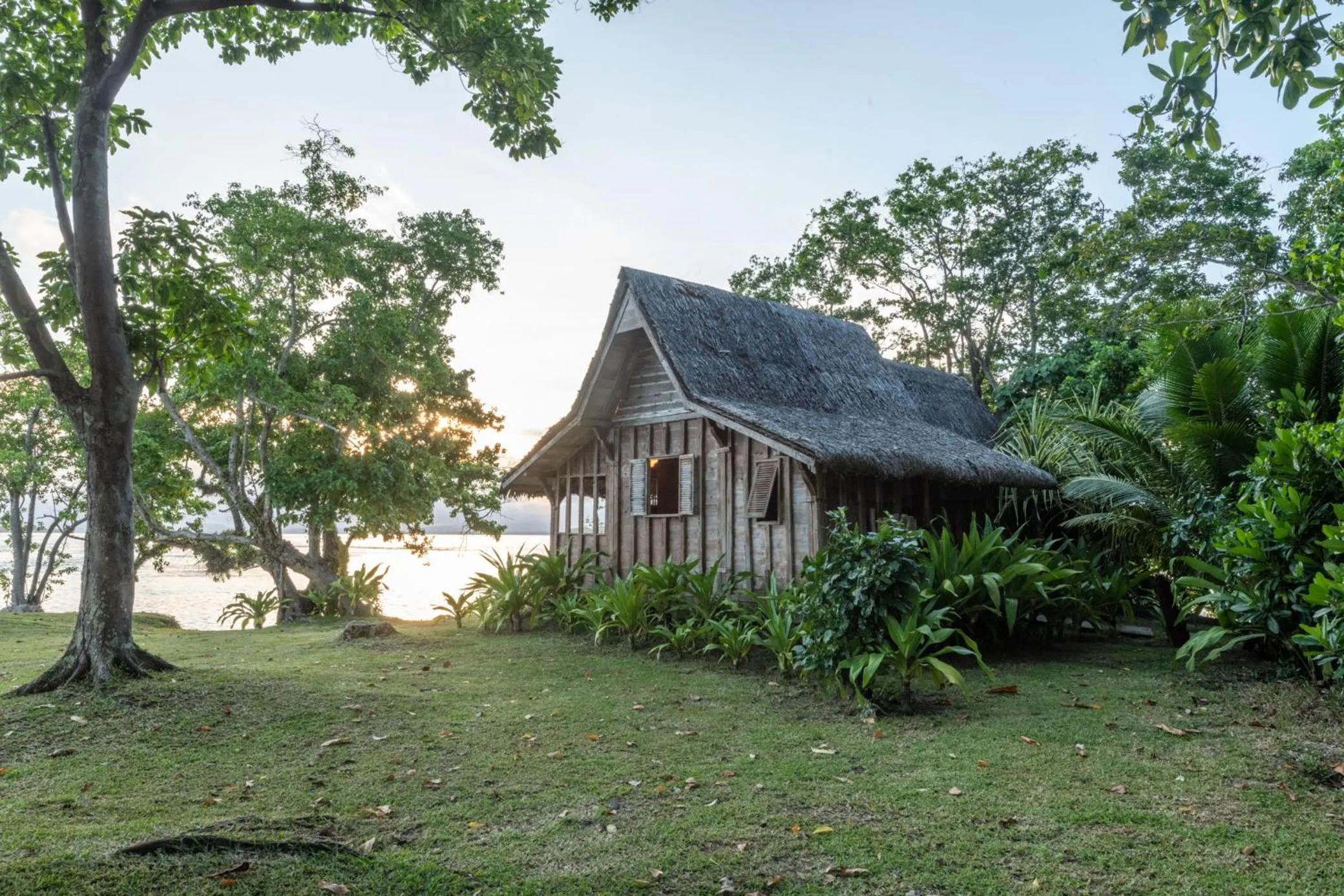 Property building in Ratua Private Island Resort