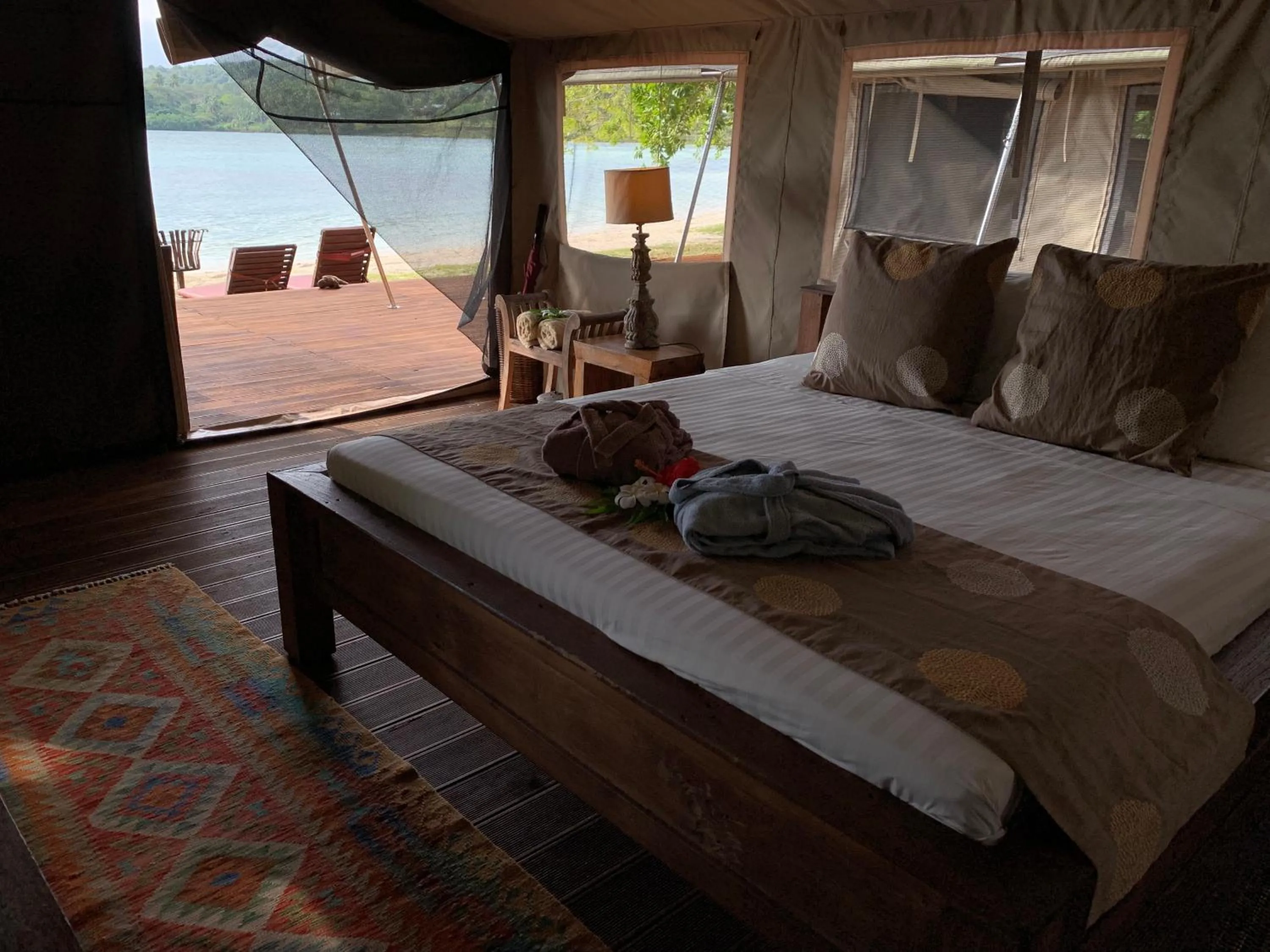 Bedroom, Bed in Ratua Private Island Resort