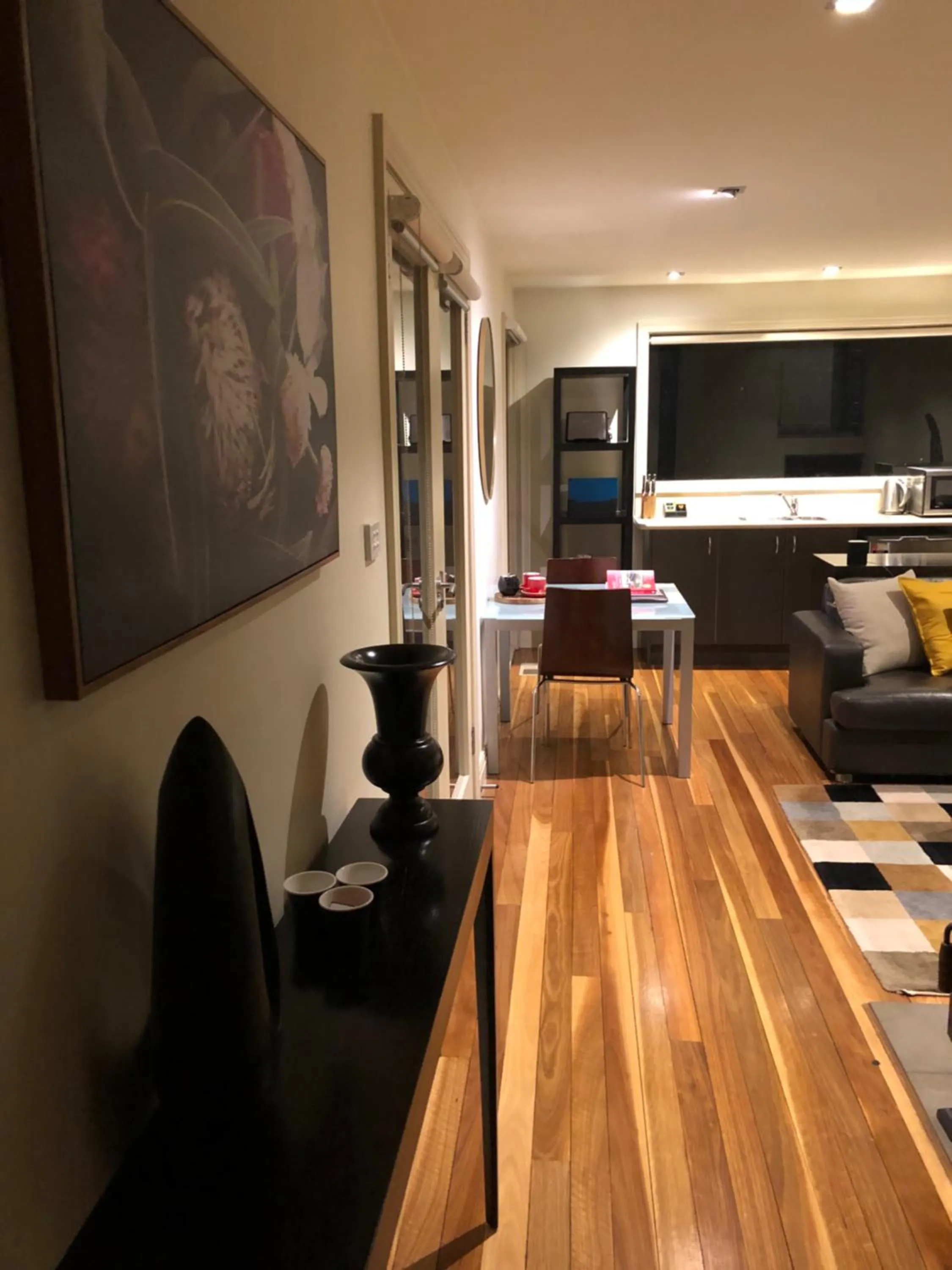 Living room in Lochiel Luxury Accommodation