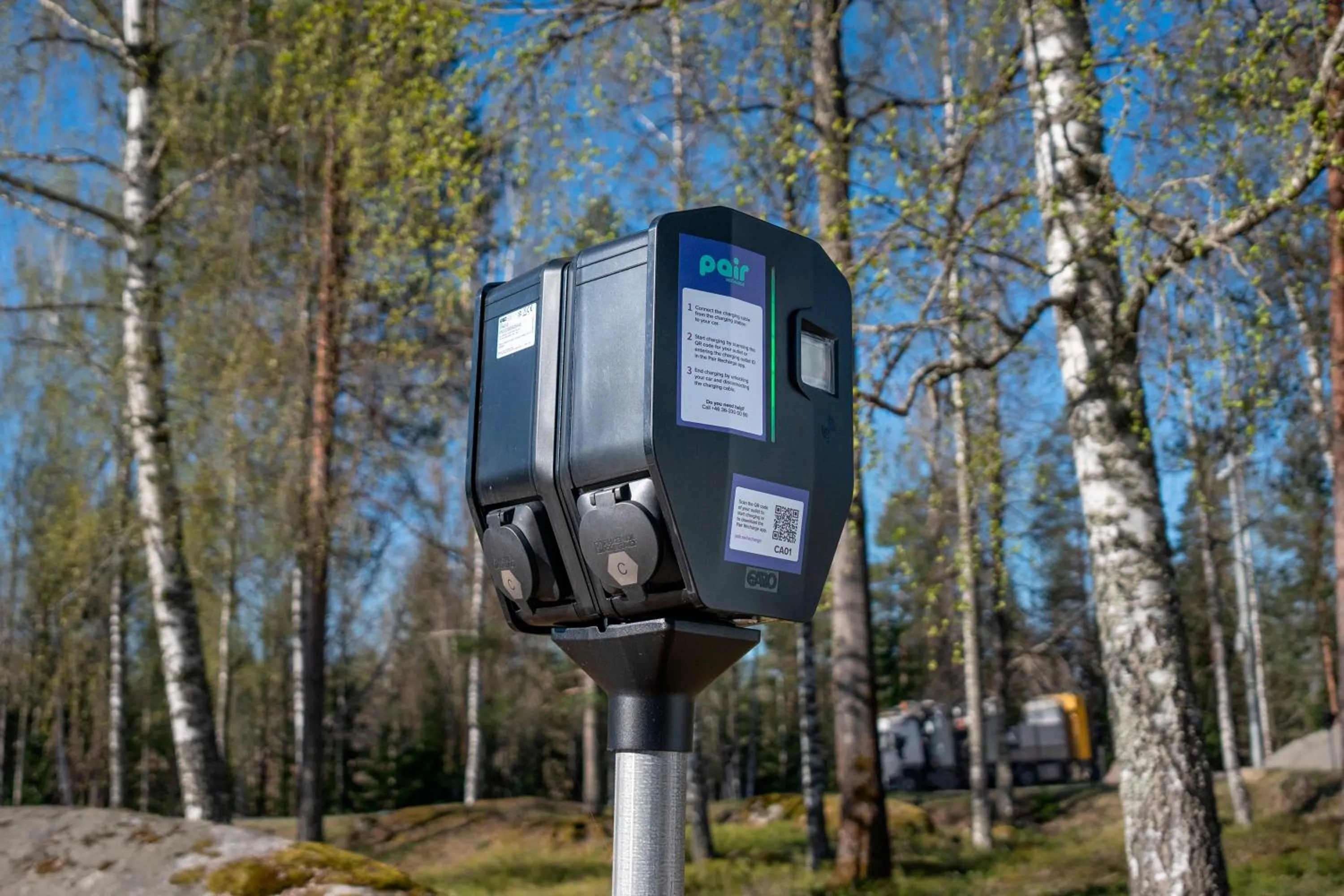 Parking in Hotel Korpilampi