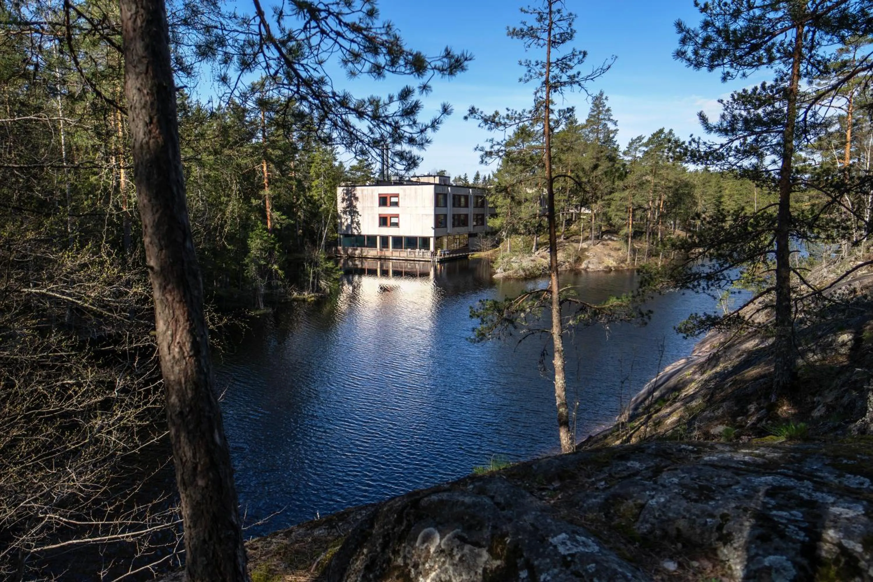 Natural landscape in Hotel Korpilampi
