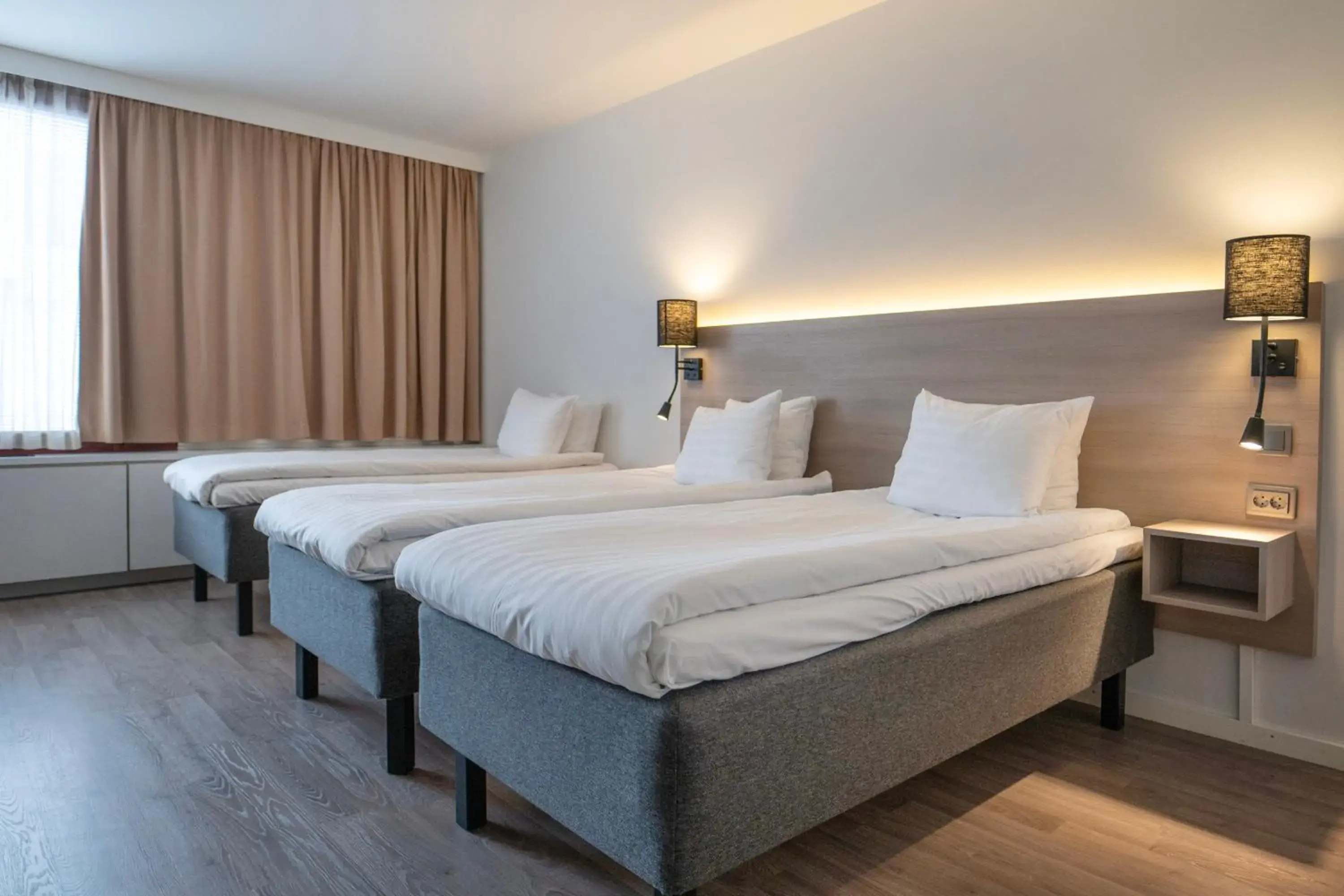 Bed in Hotel Korpilampi Bed in Hotel Korpilampi