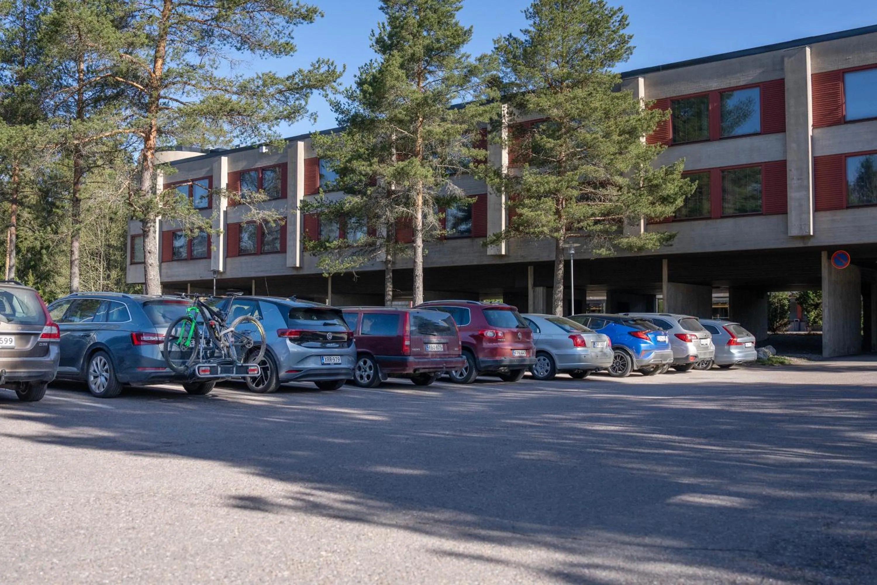 Parking in Hotel Korpilampi
