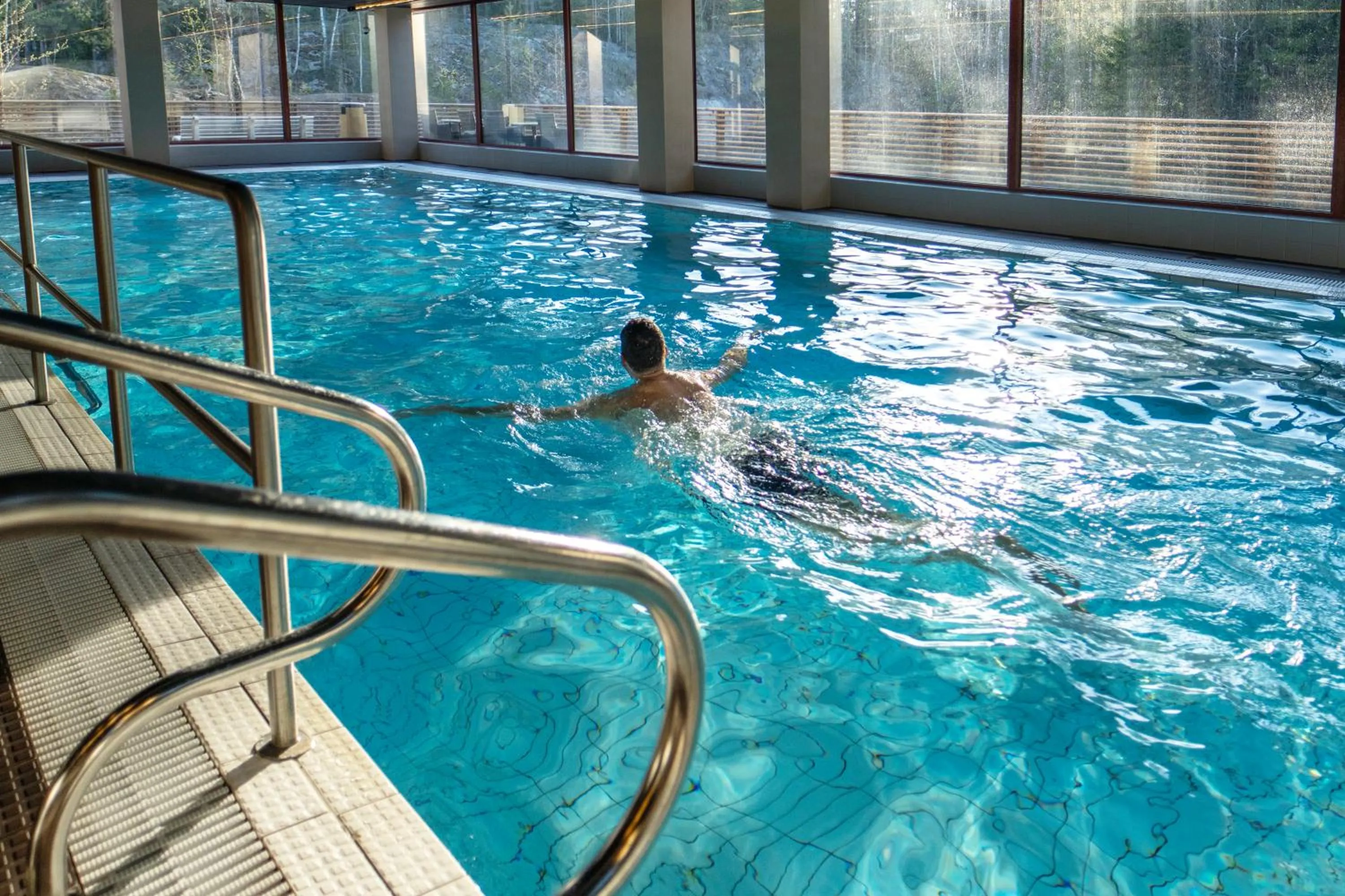 Swimming pool in Hotel Korpilampi