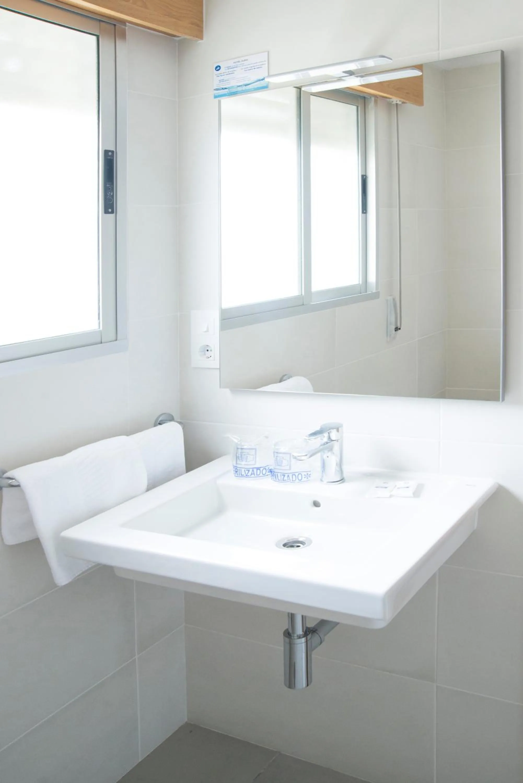 Bathroom in Hotel Duna